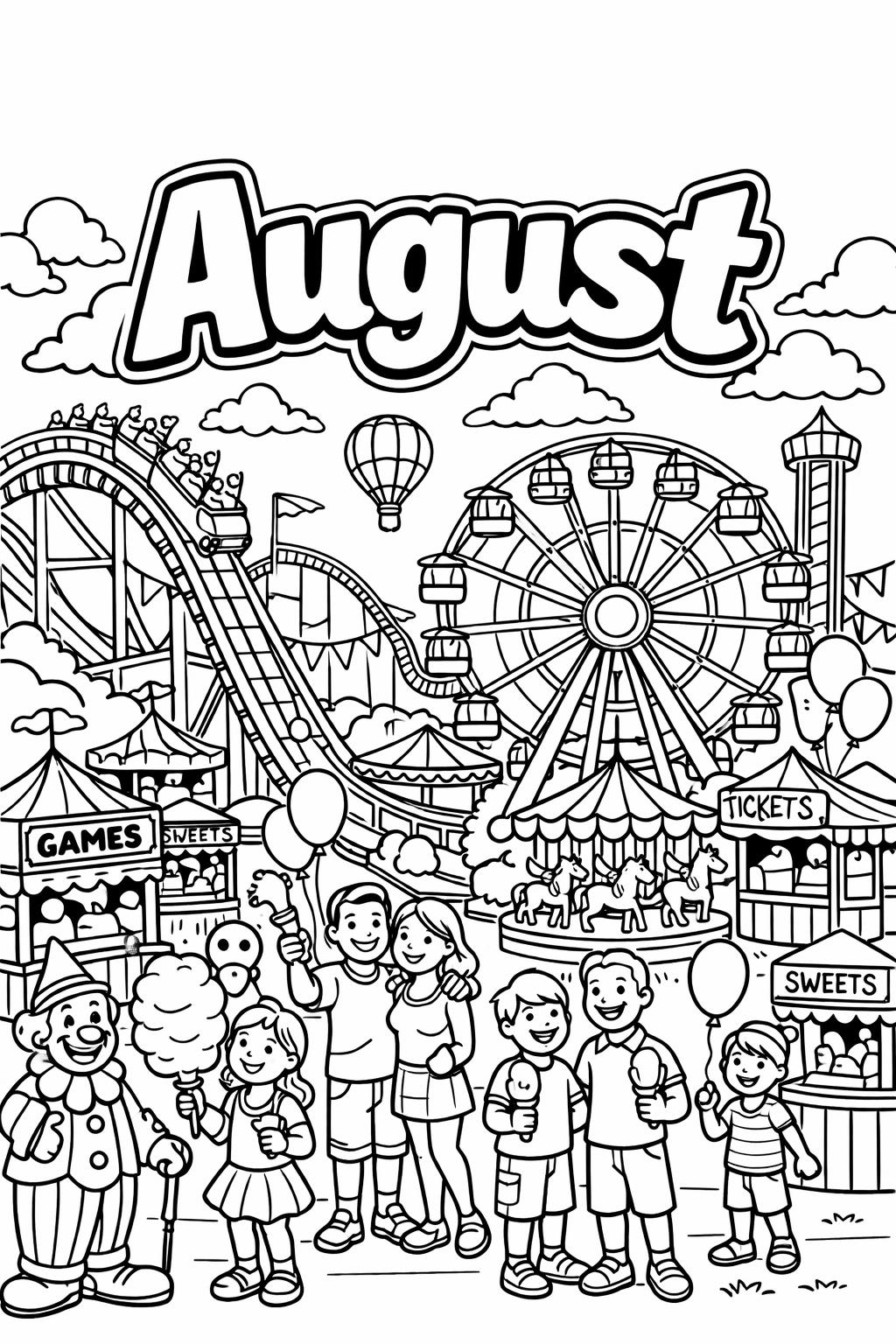 camping coloring page | outdoor adventure artwork | fun nature coloring sheet