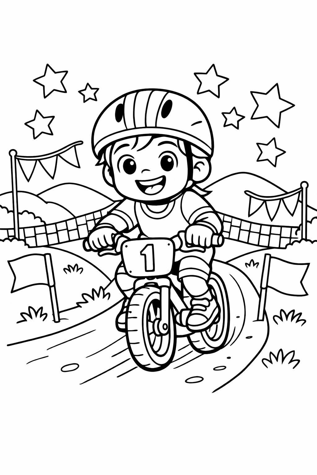 boxing coloring page | boxer action illustration | exciting athletic artwork