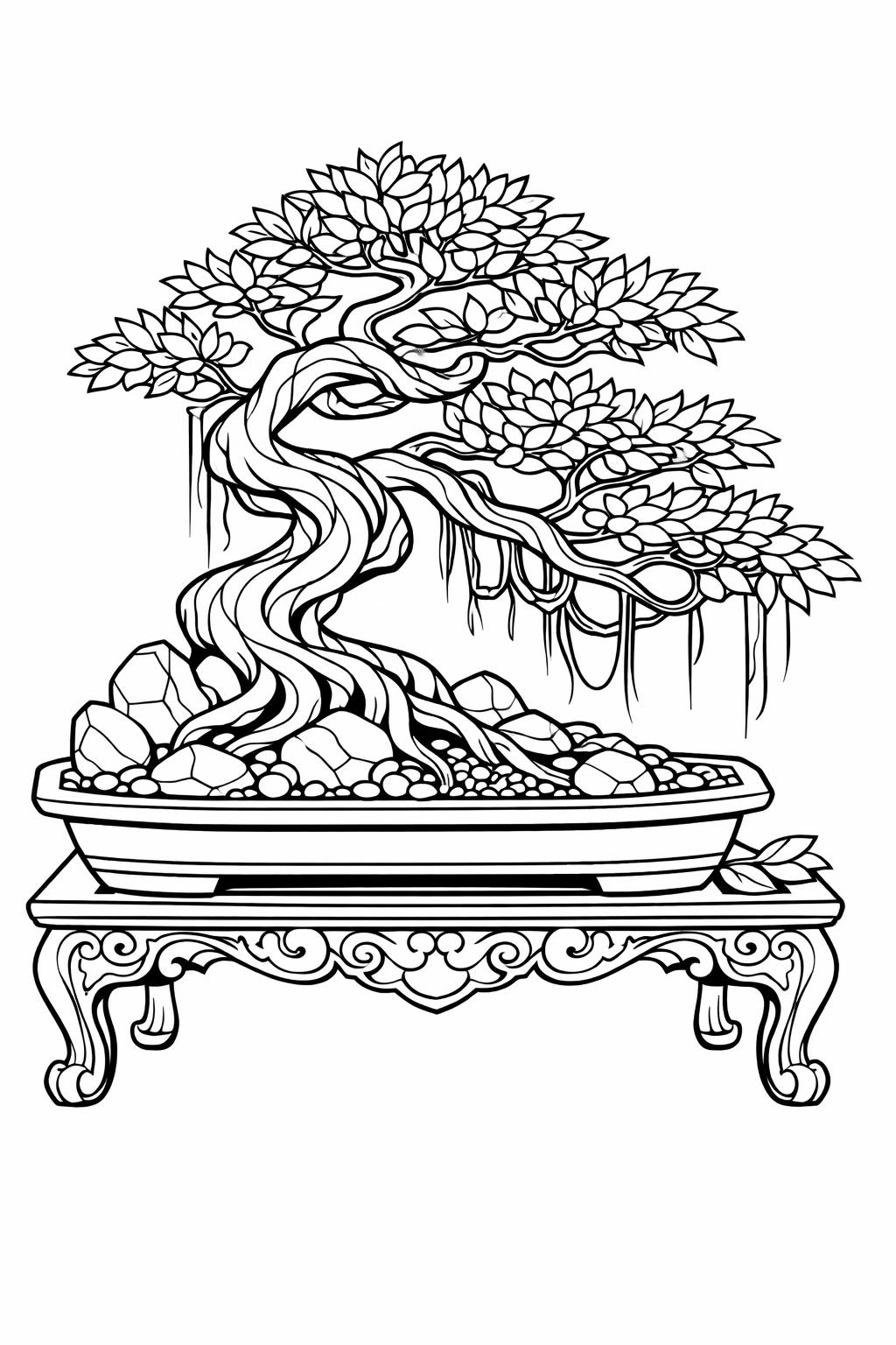 plant mandala coloring page | intricate botanical pattern | calming creative artwork