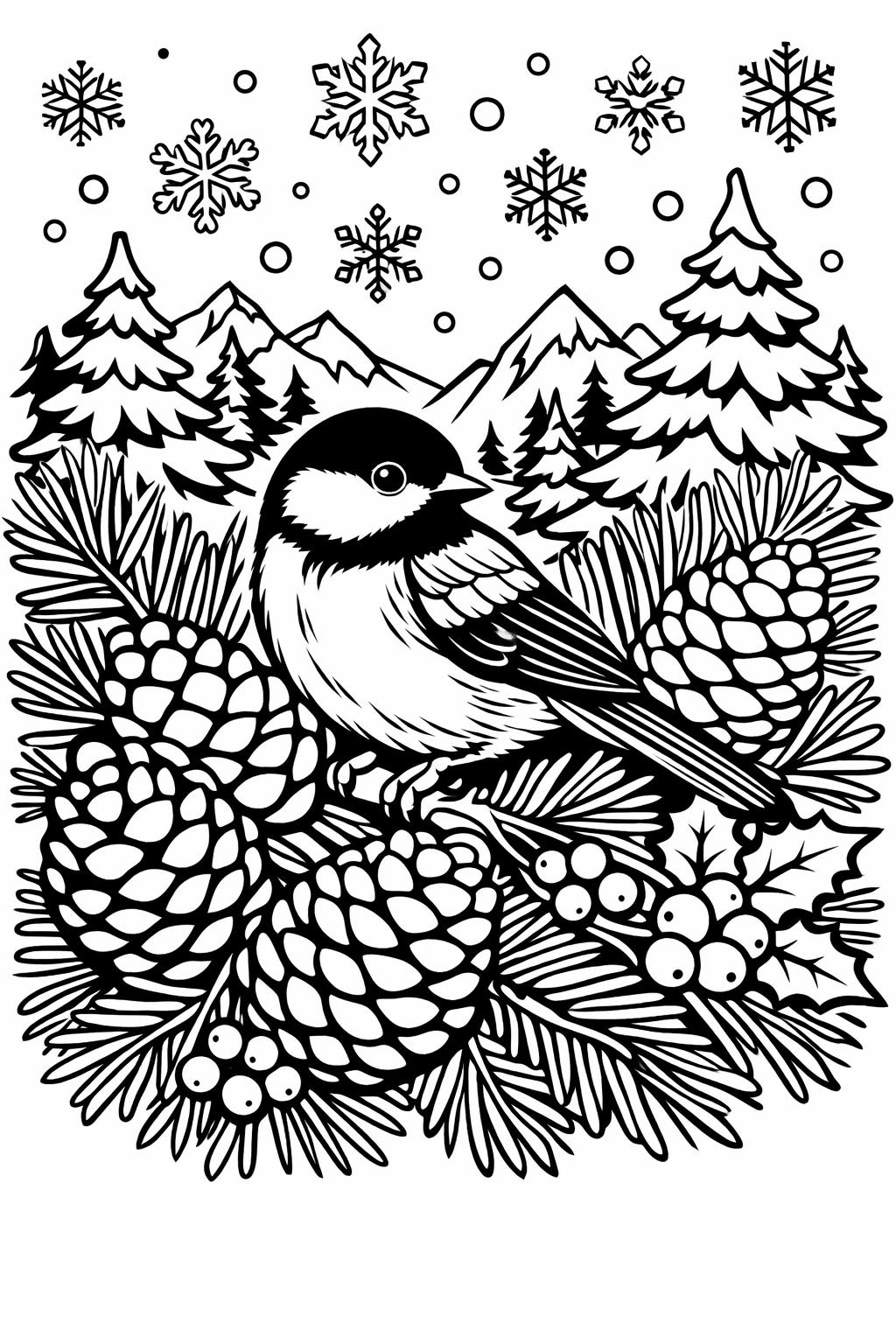 parrot coloring page | tropical parrot outline | fun bird coloring sheet
