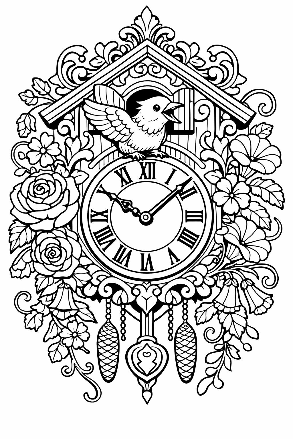 robin coloring page | small garden bird | simple coloring page