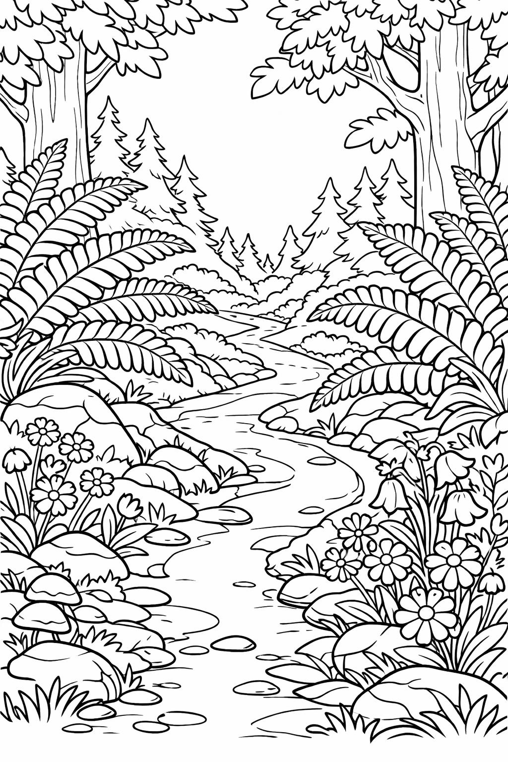 herb plant coloring page | kitchen herb illustration | simple botanical artwork