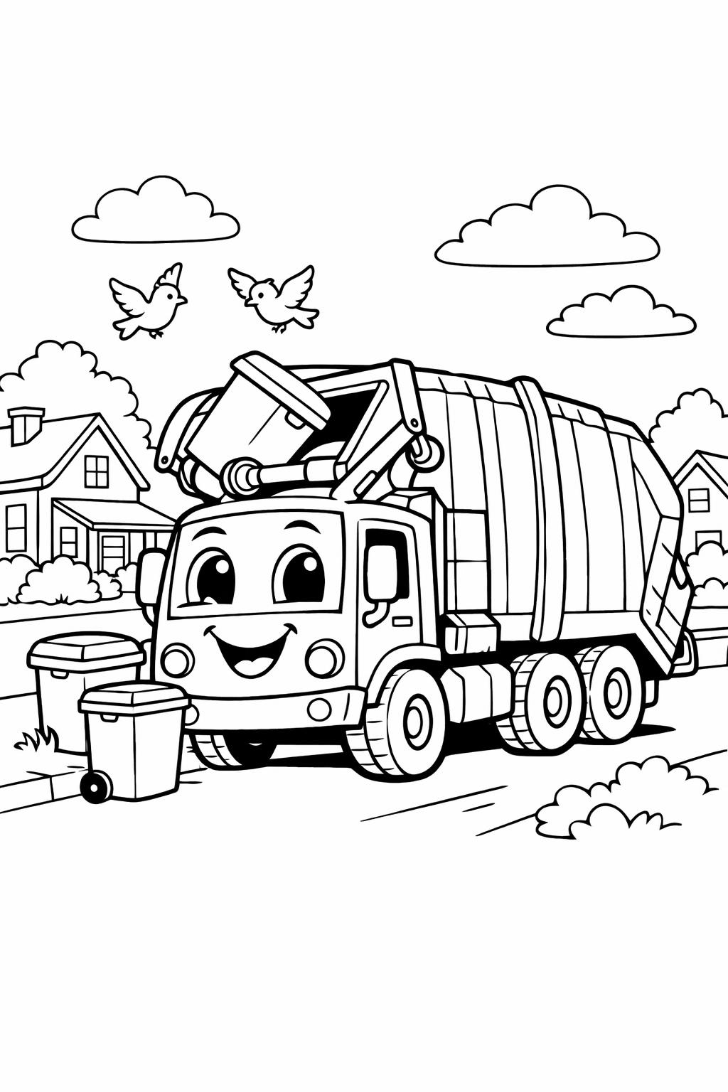 vintage truck coloring page | retro vehicle design | classic truck artwork