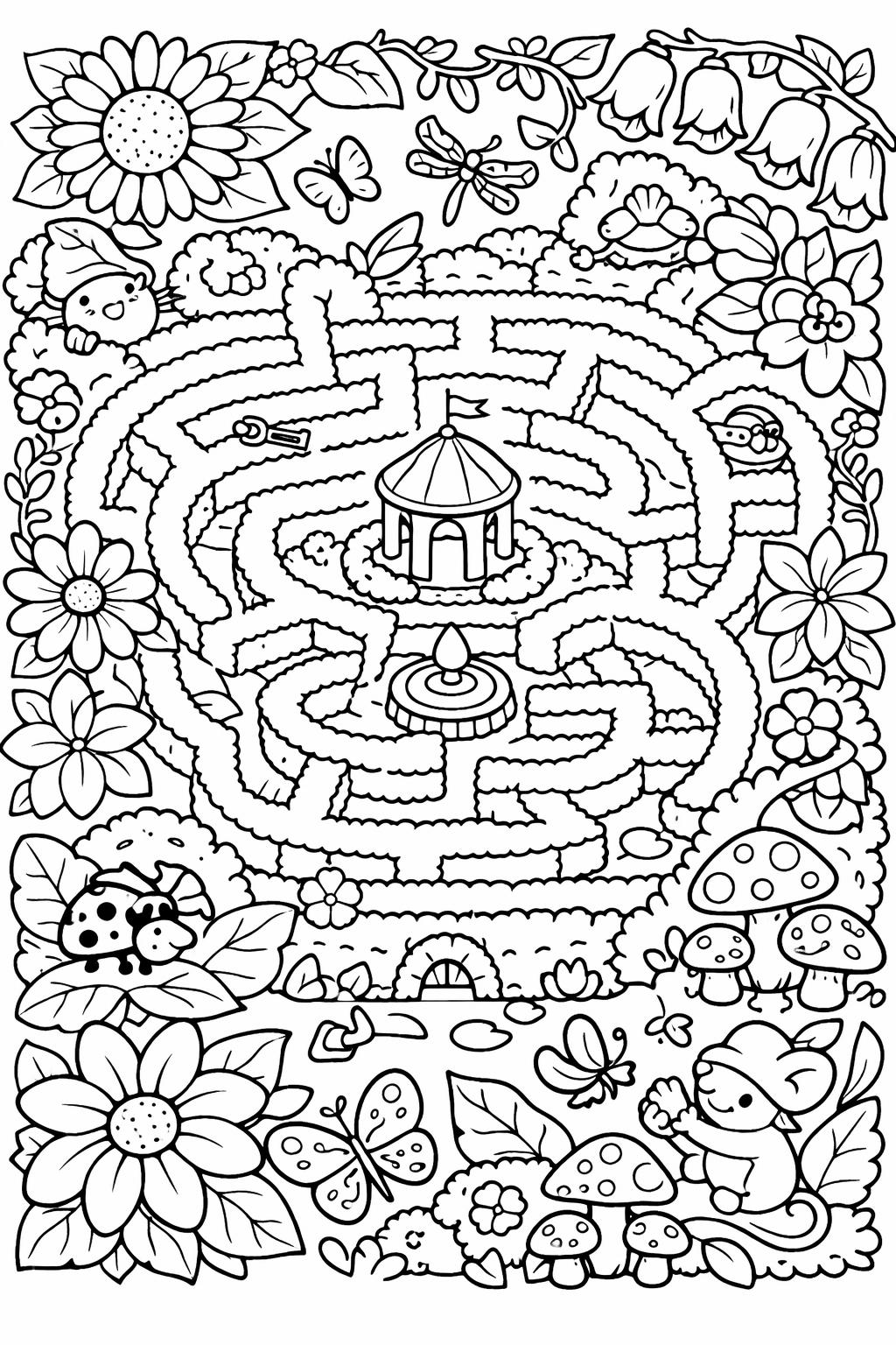 aloe vera coloring page | succulent plant illustration | botanical line art