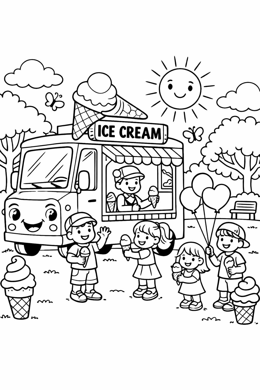 police truck coloring page | law enforcement vehicle | exciting truck artwork