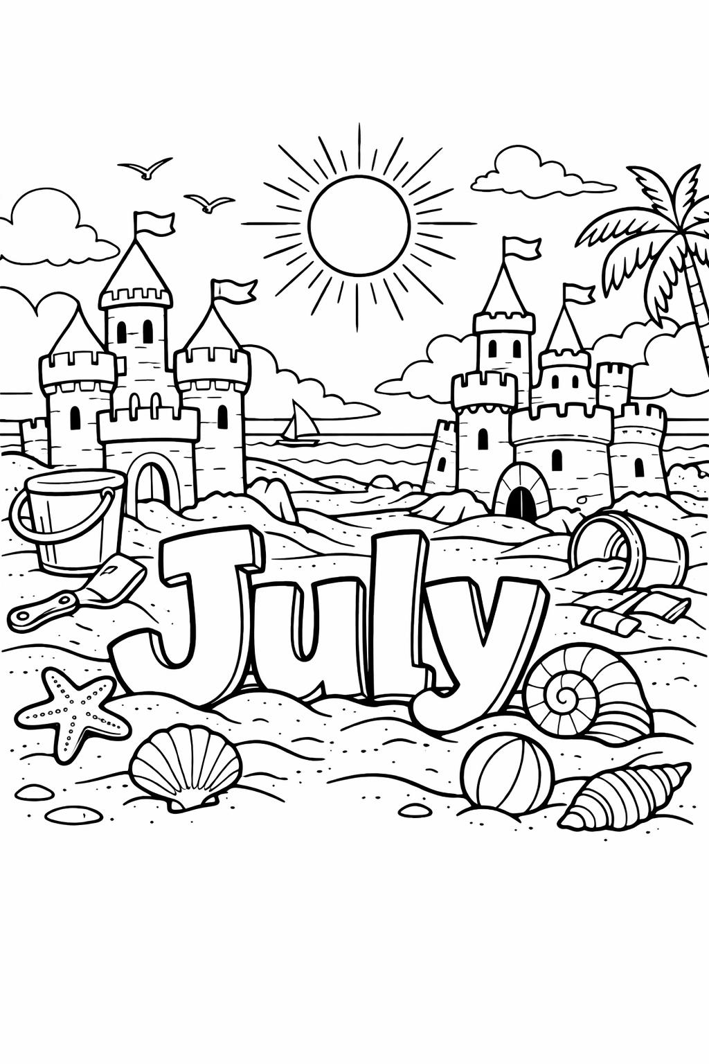 fireworks coloring page | festive summer display | celebratory coloring sheet