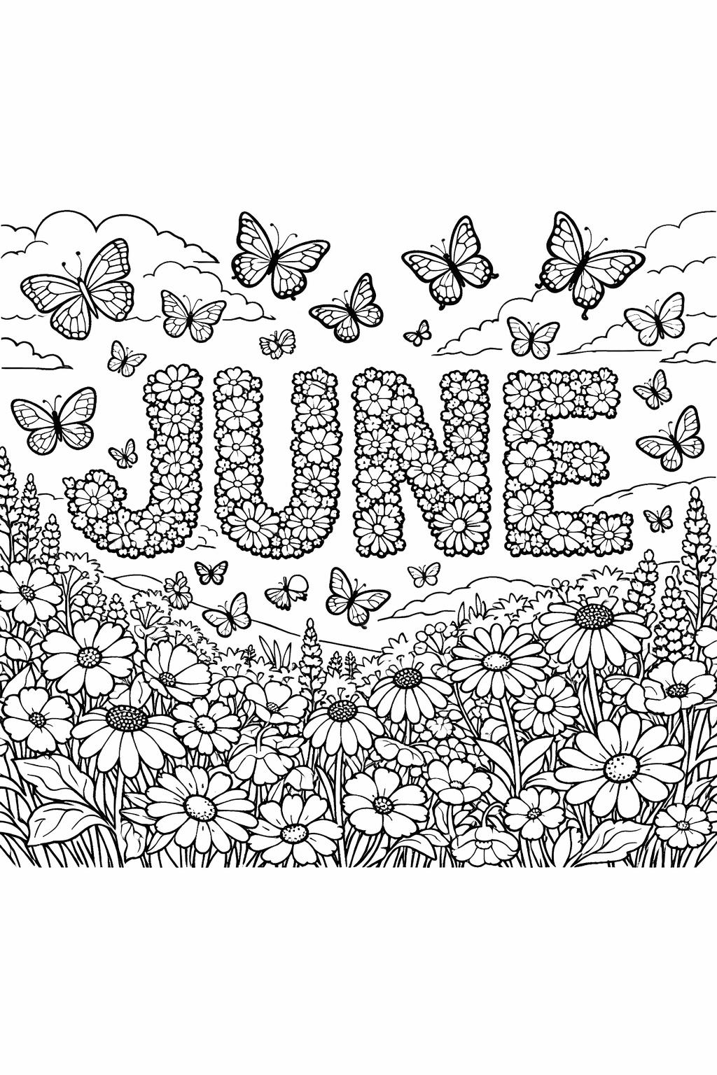 seashell coloring page | coastal summer artwork | relaxing beach illustration