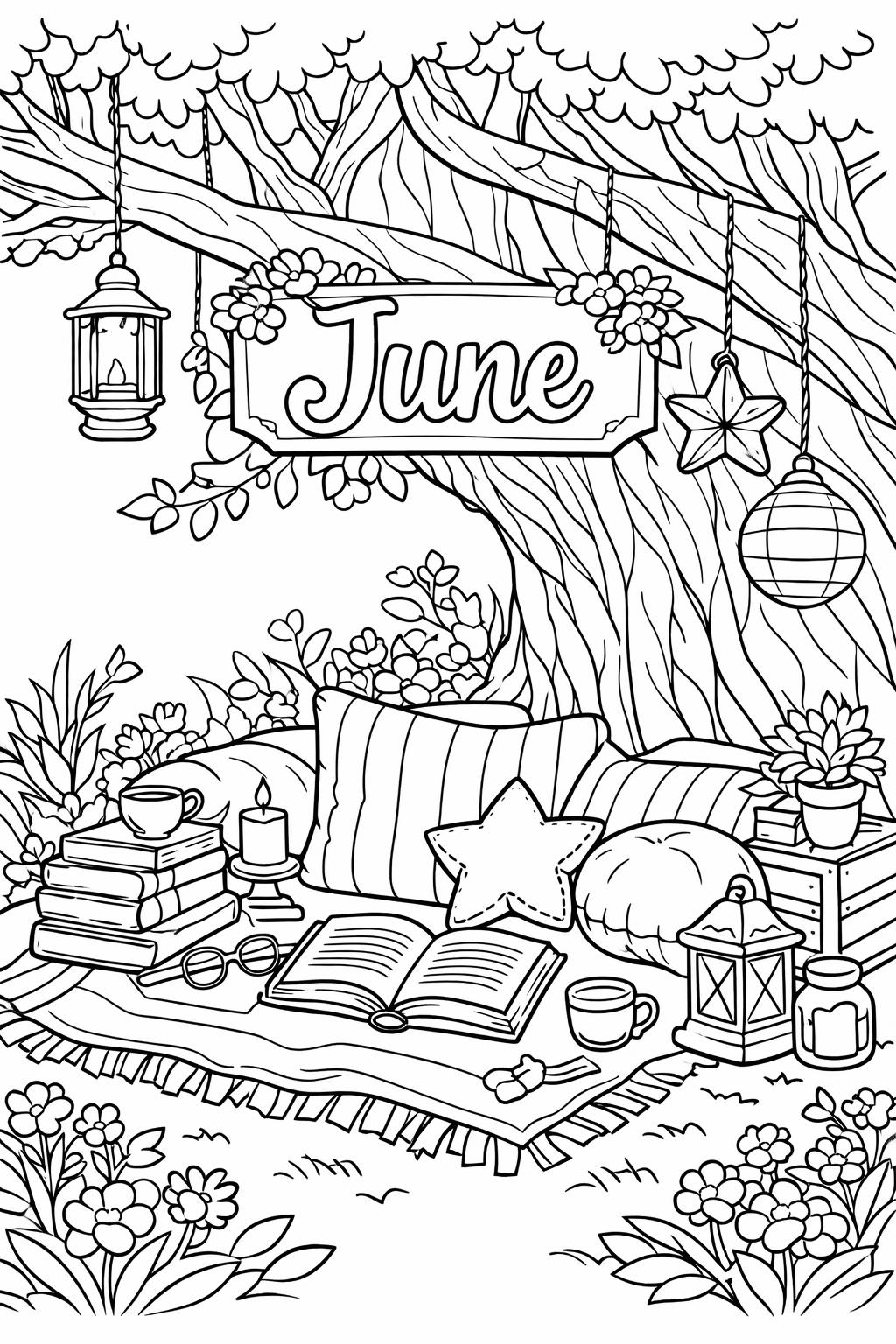 watermelon coloring page | juicy summer fruit | playful coloring sheet