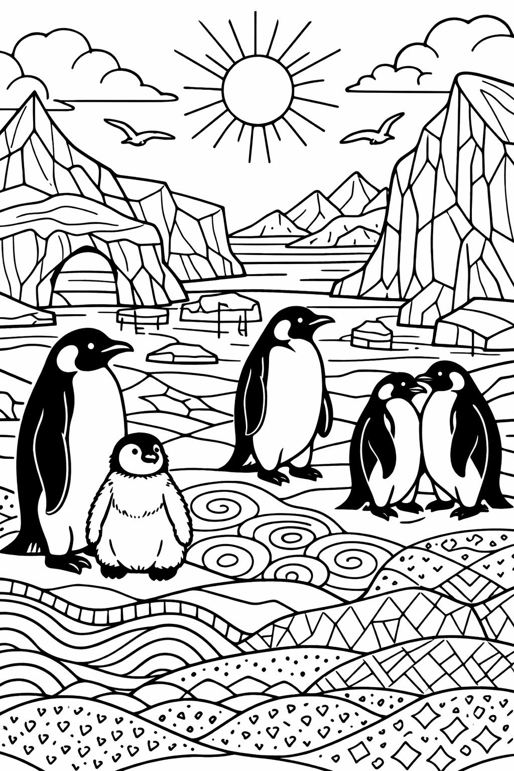 canary coloring page | small singing bird | cheerful bird artwork