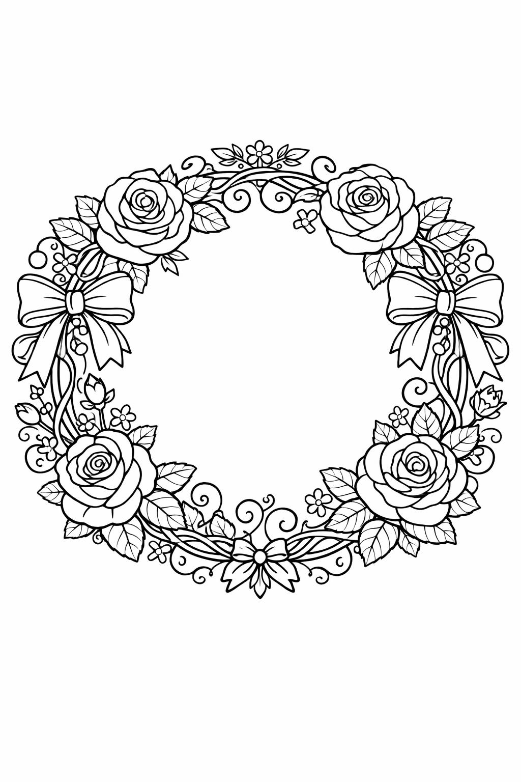 rose quote coloring page | inspirational flower message | uplifting floral artwork