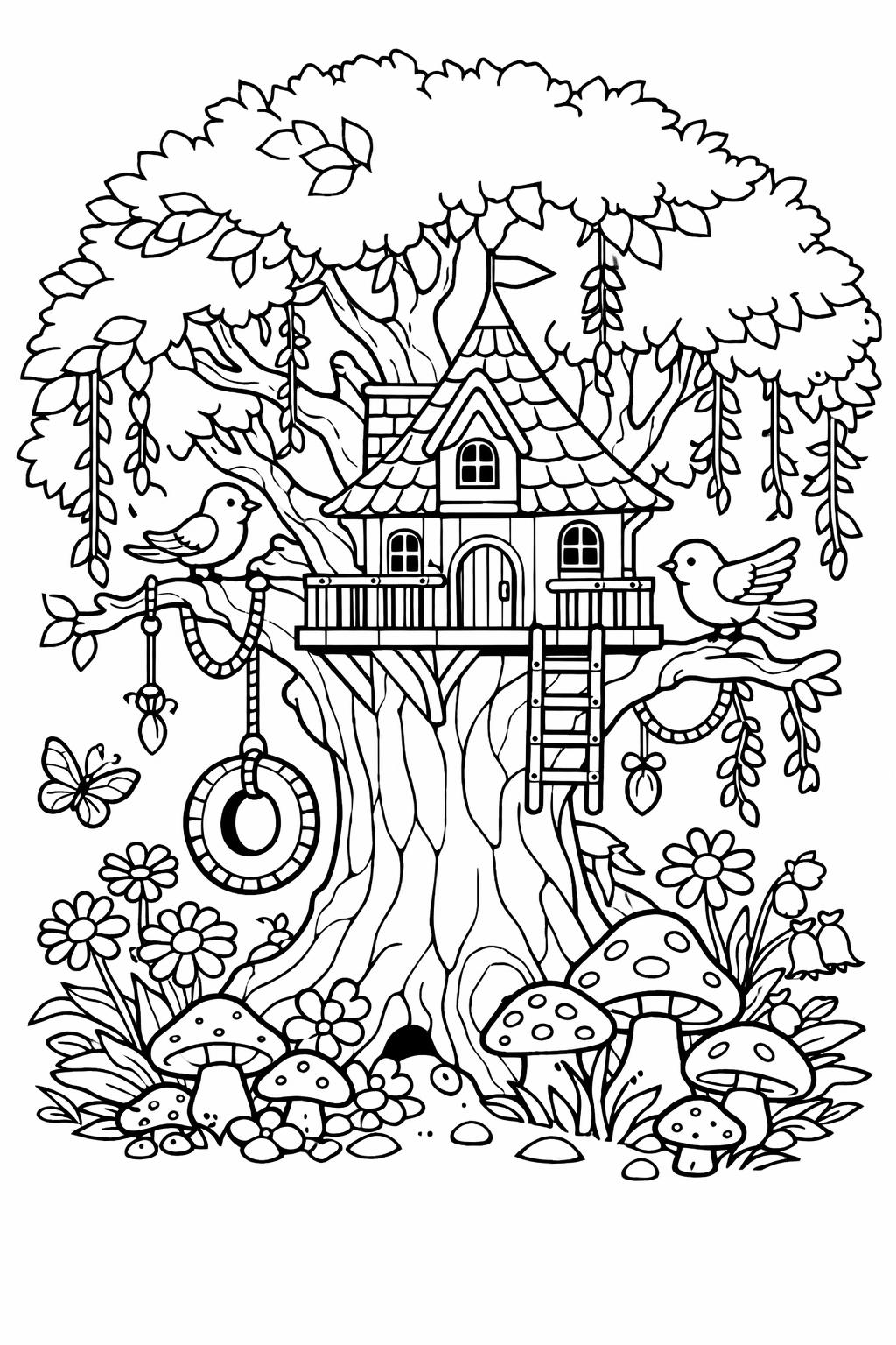succulent coloring page | detailed desert plant | botanical coloring page