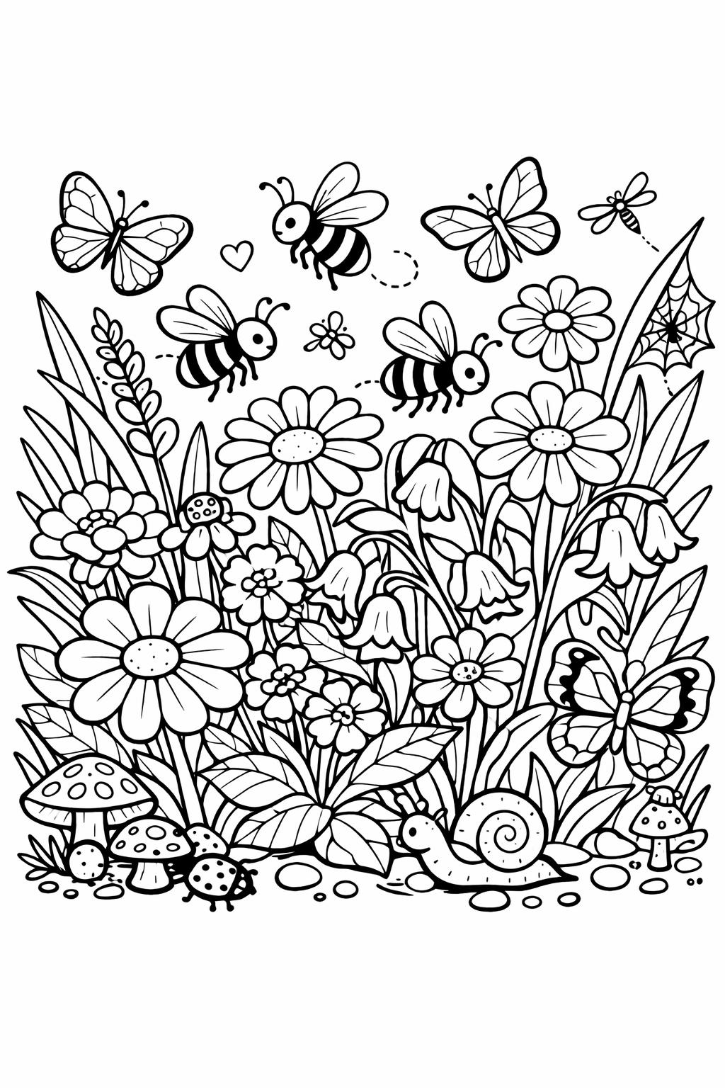 flower pot coloring page | cute plant illustration | indoor garden design