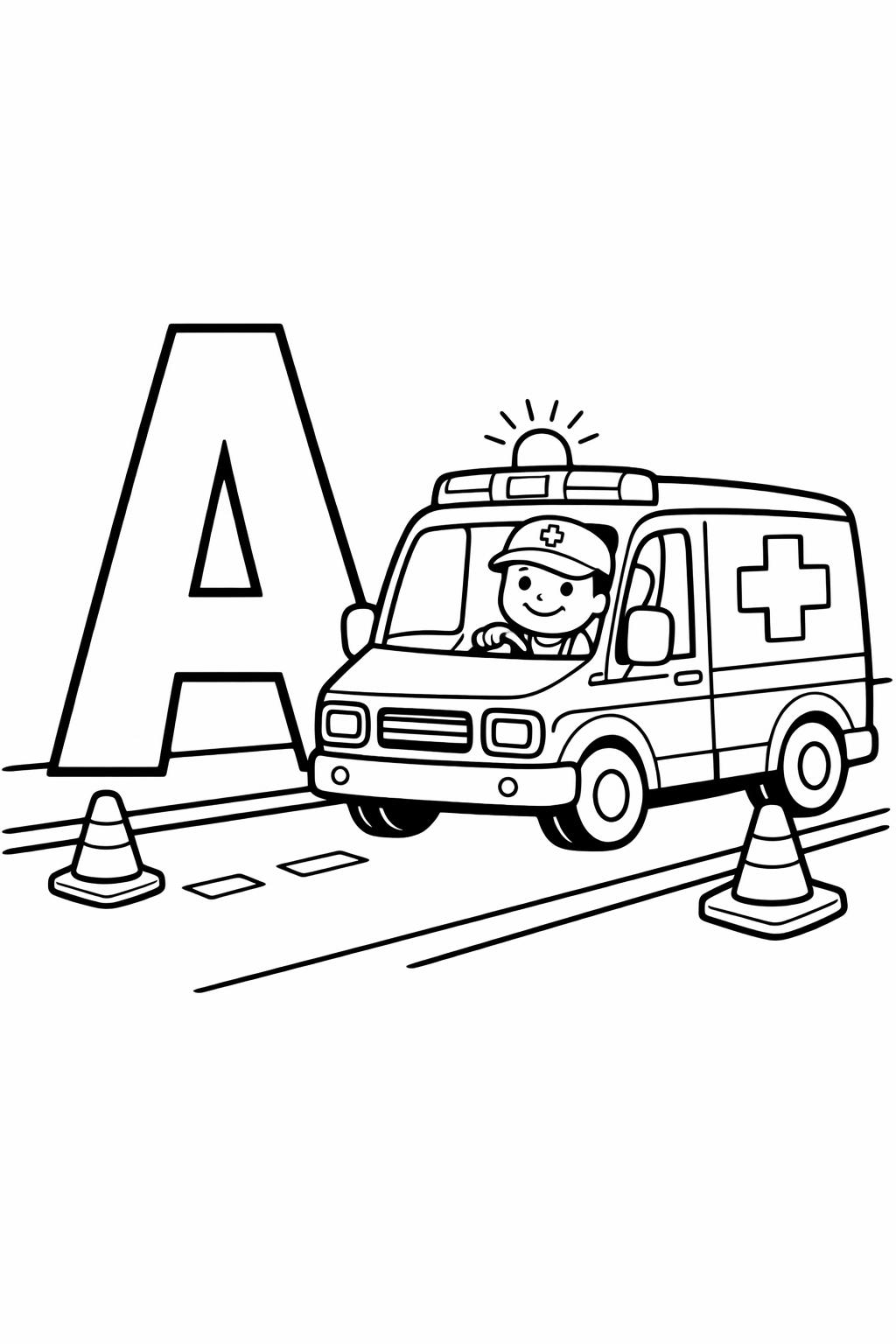 fun letter A worksheet | alphabet recognition activity | printable learning page