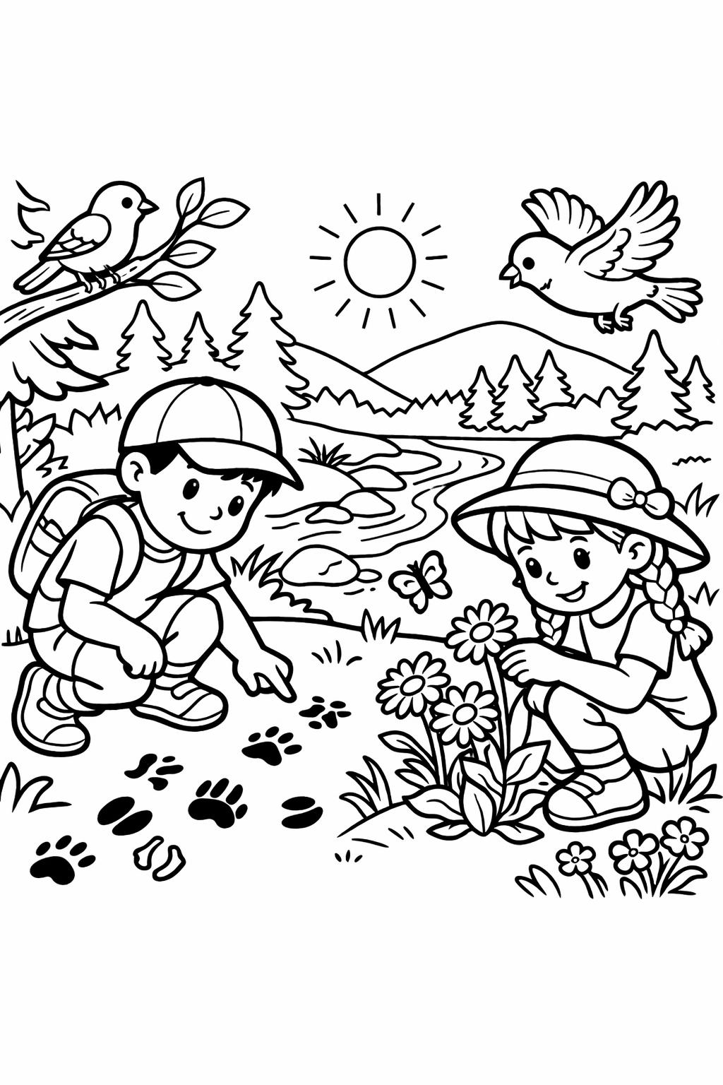 heritage inspired coloring page | traditional themed illustration | relaxing coloring activity