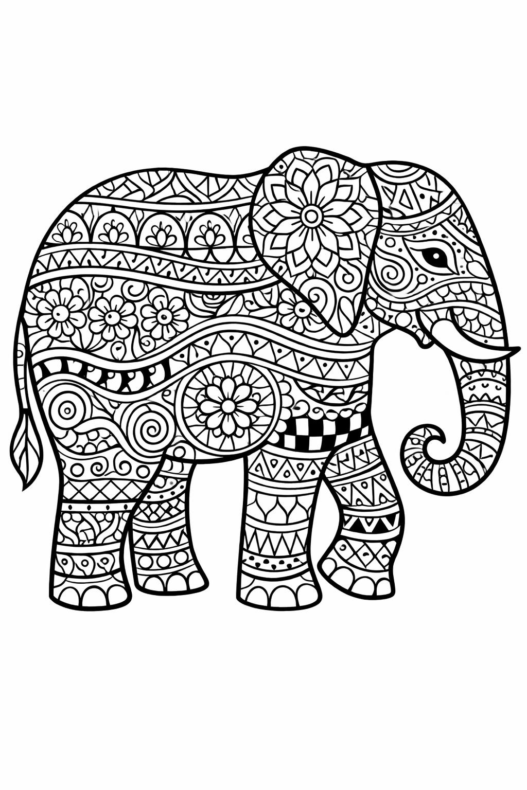 zentangle coloring page | complex doodle patterns | relaxing detailed artwork