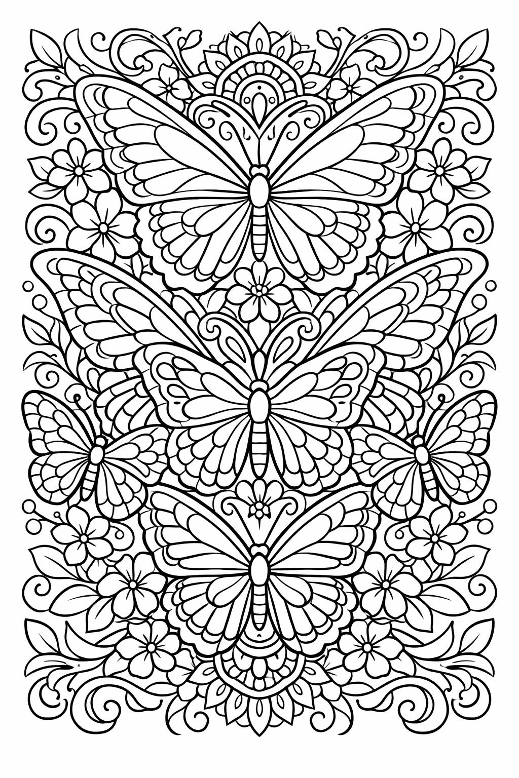tribal pattern coloring page | bold repeating artwork | creative coloring sheet