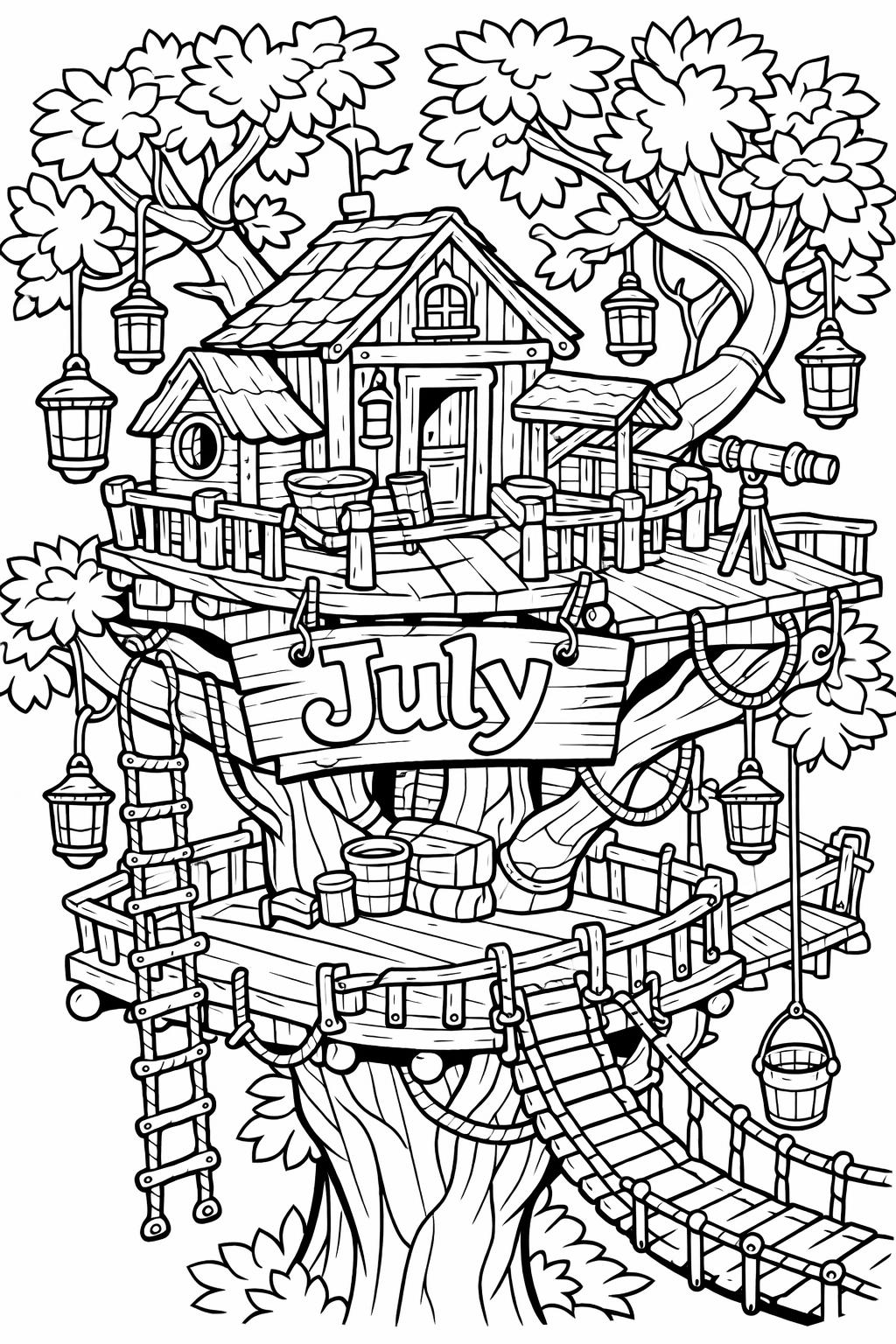 beach umbrella coloring page | seaside relaxation scene | fun summer design