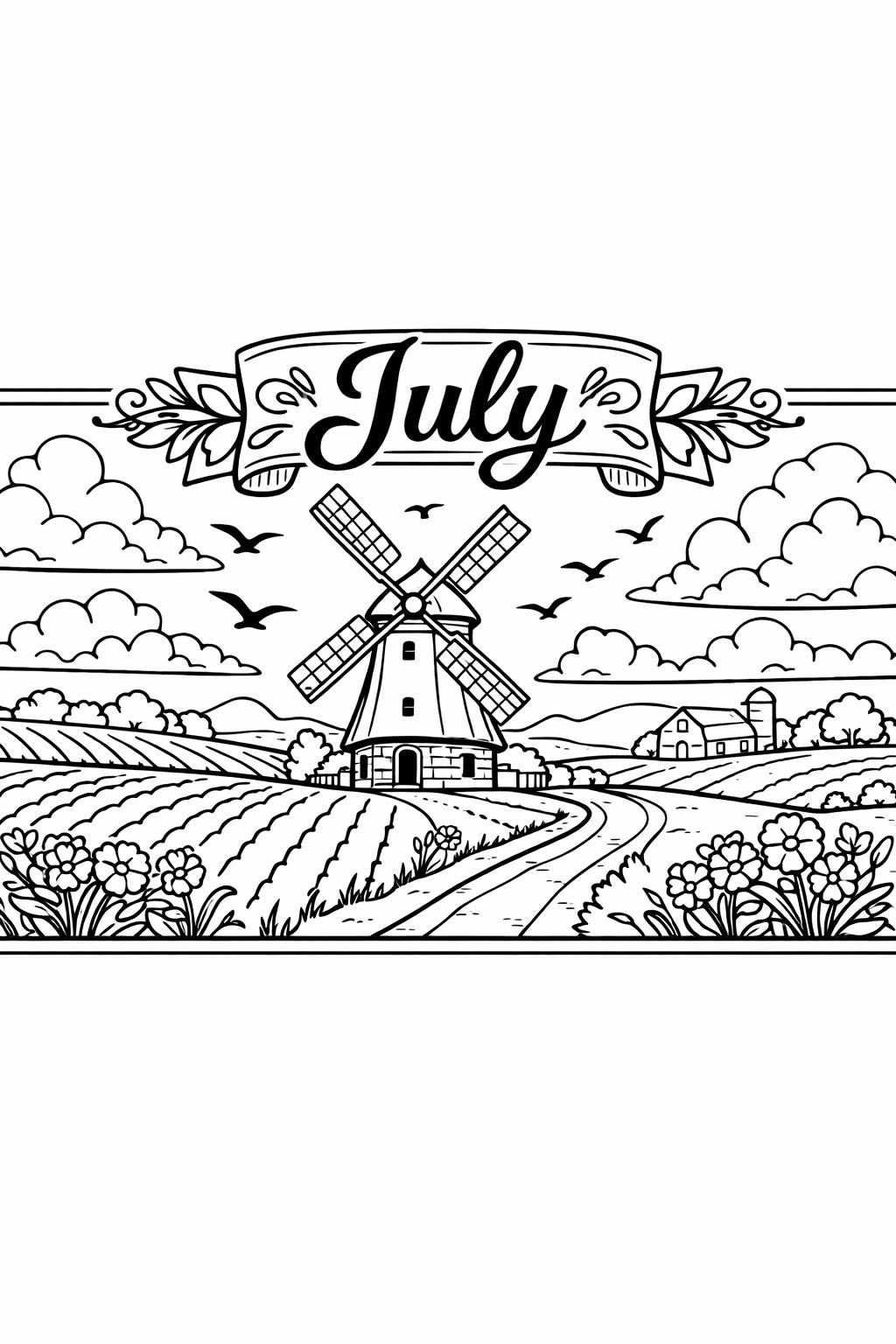 watermelon coloring page | juicy summer fruit | playful coloring sheet