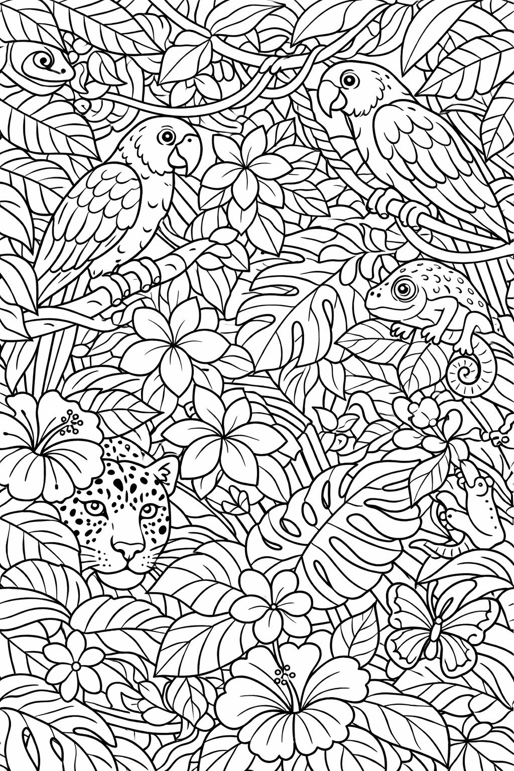 repeating pattern coloring page | detailed decorative artwork | creative coloring design