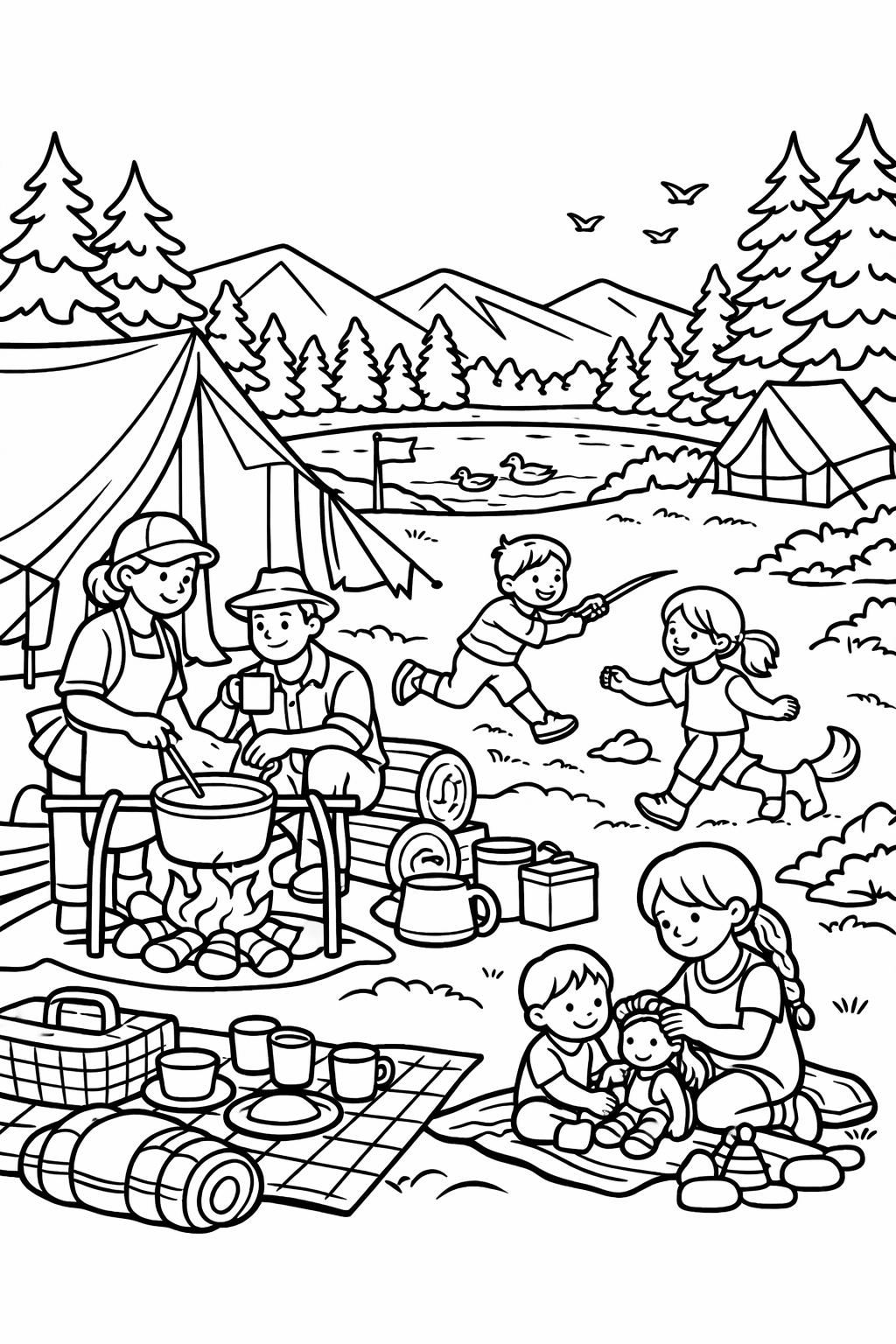 traditional design coloring page | decorative cultural motif | printable coloring sheet
