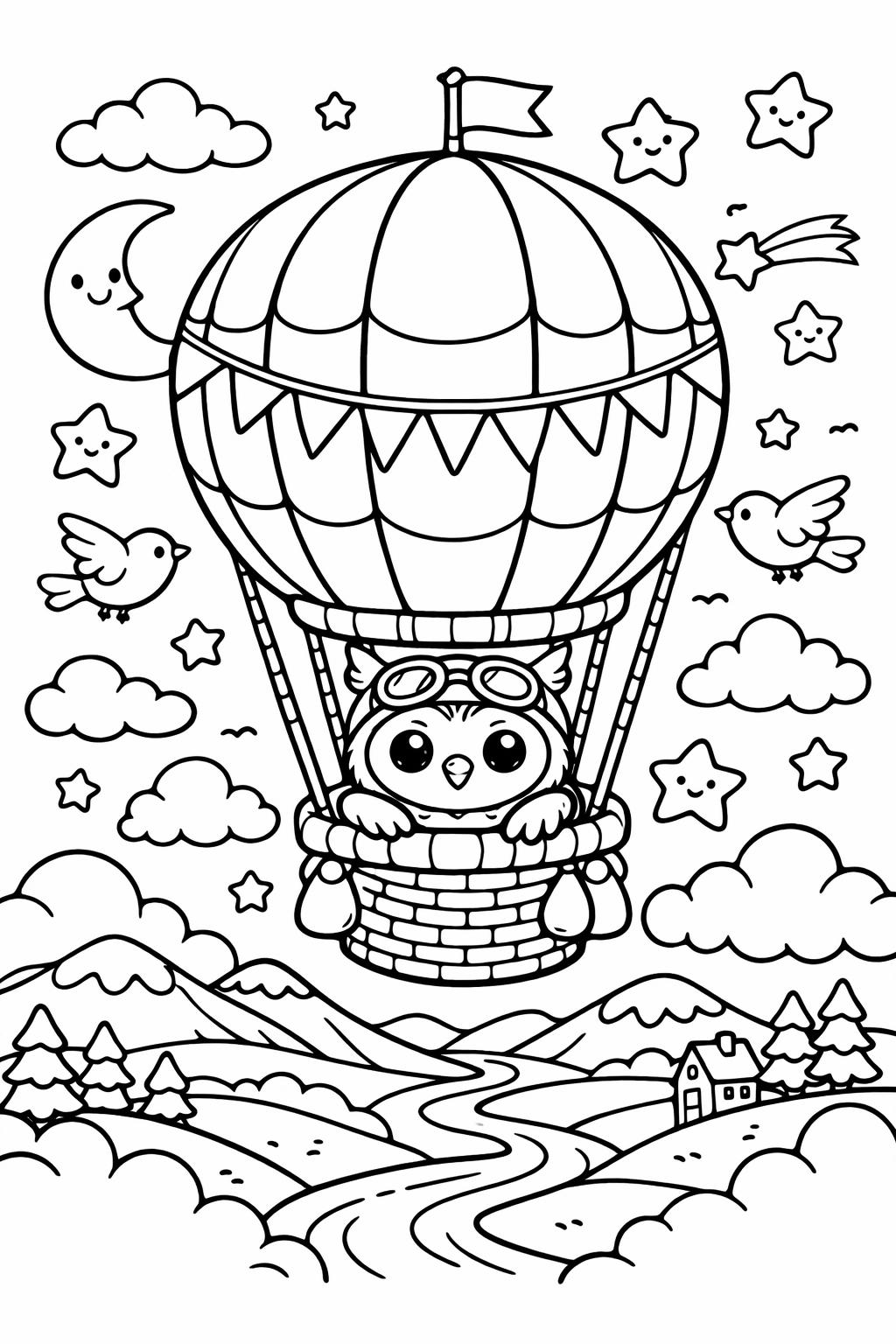 gothic owl coloring page | mysterious owl illustration | dark fantasy artwork