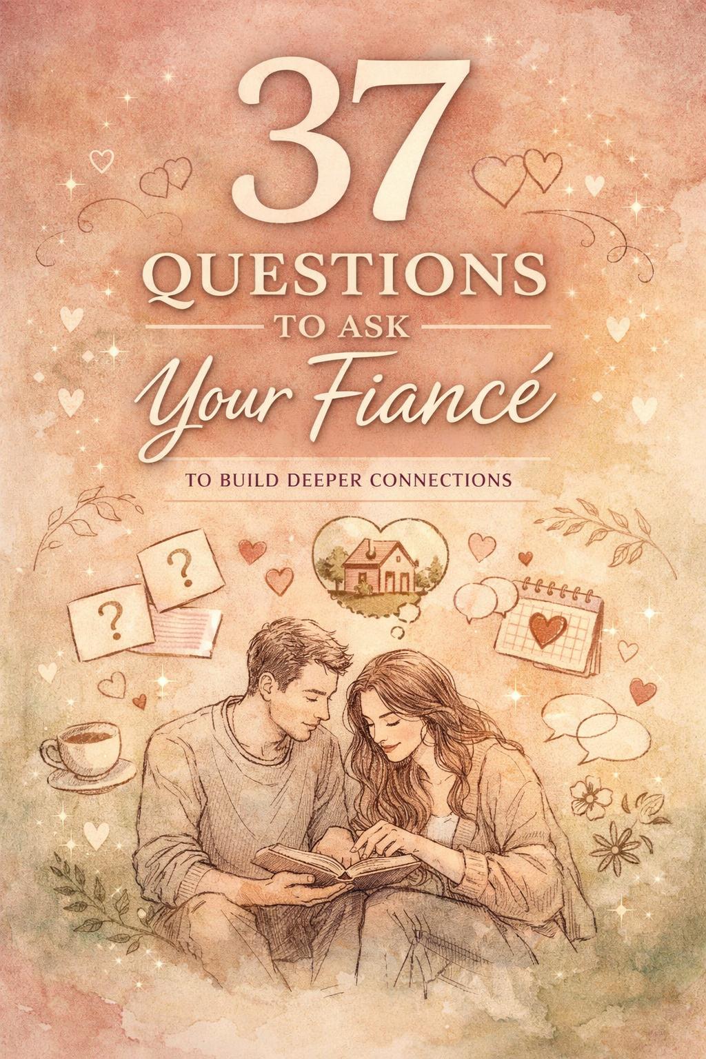 questions to ask your fiancé | building a deeper relationship connection | meaningful premarital conversations
