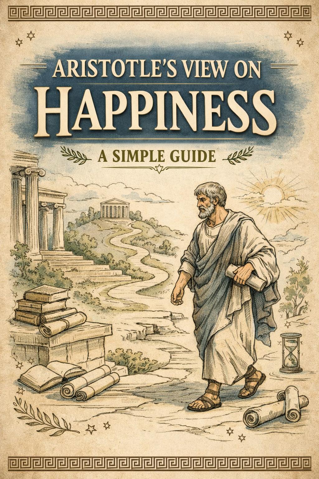 Aristotle’s view on happiness guide | understanding eudaimonia and wellbeing | philosophy of a fulfilling life