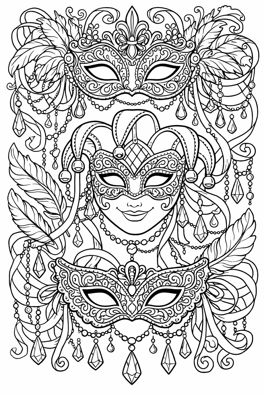 trippy coloring page | psychedelic pattern artwork | creative adult coloring sheet