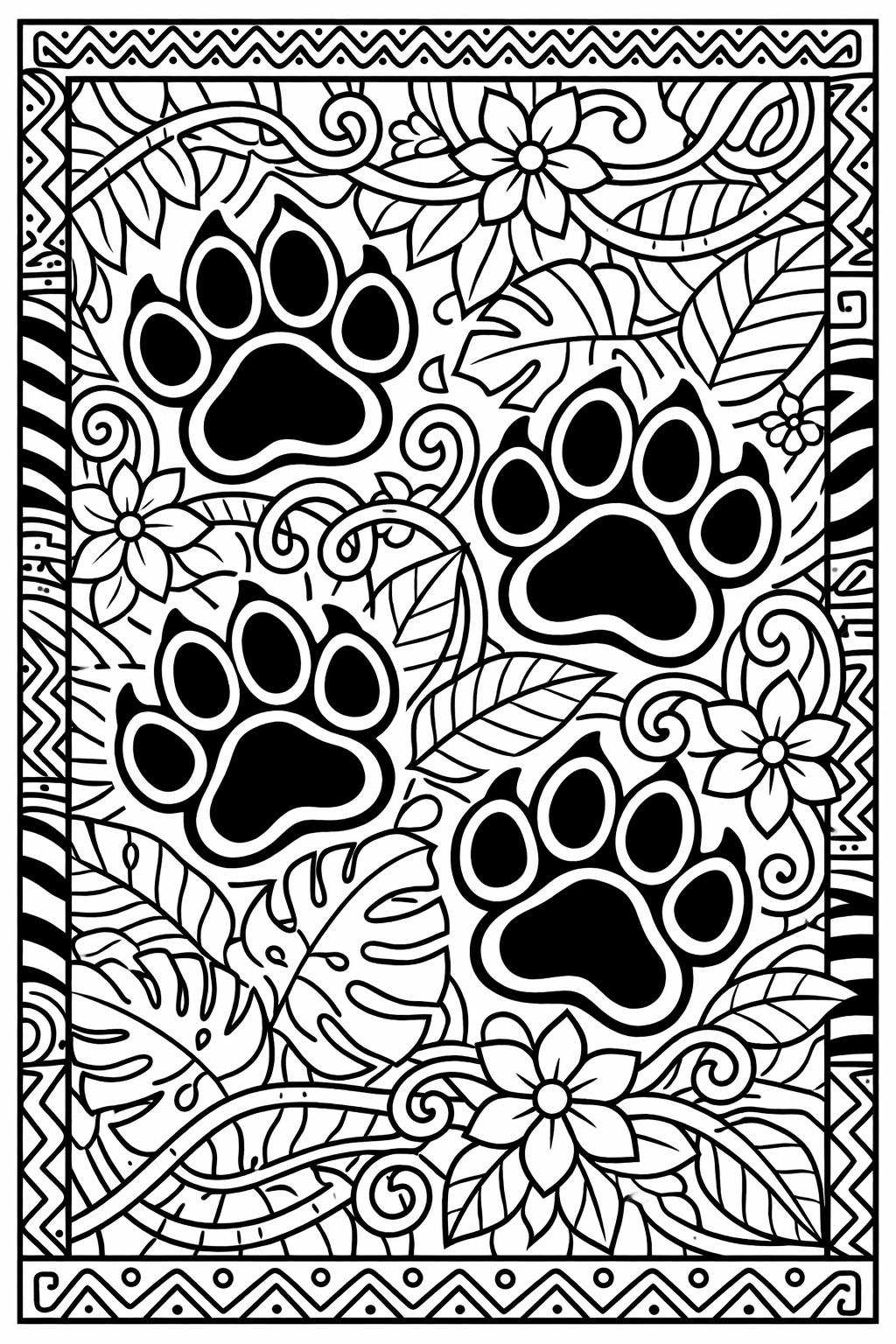 kawaii tiger coloring page | cute cartoon tiger | cheerful coloring sheet