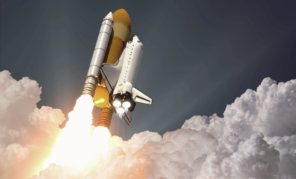 space coloring page | outer space illustration | fun coloring sheet