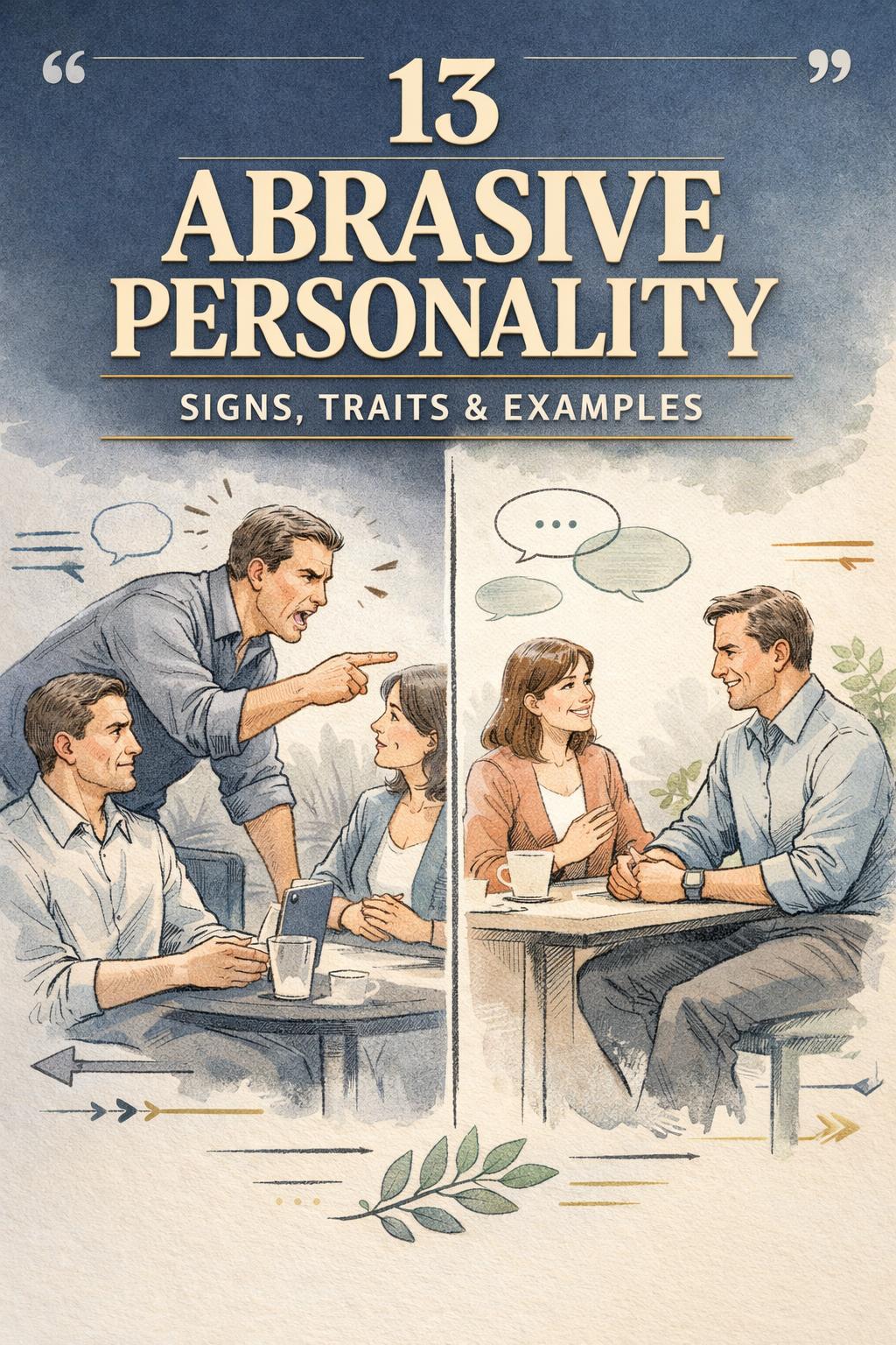 abrasive personality | abrasive personality test | what causes abrasive personality