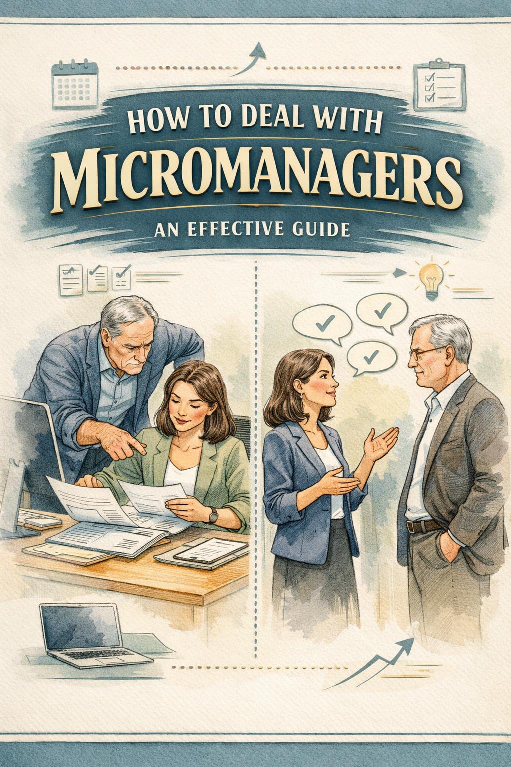 how to deal with micromanagers | managing a controlling boss effectively | workplace communication and boundary strategies
