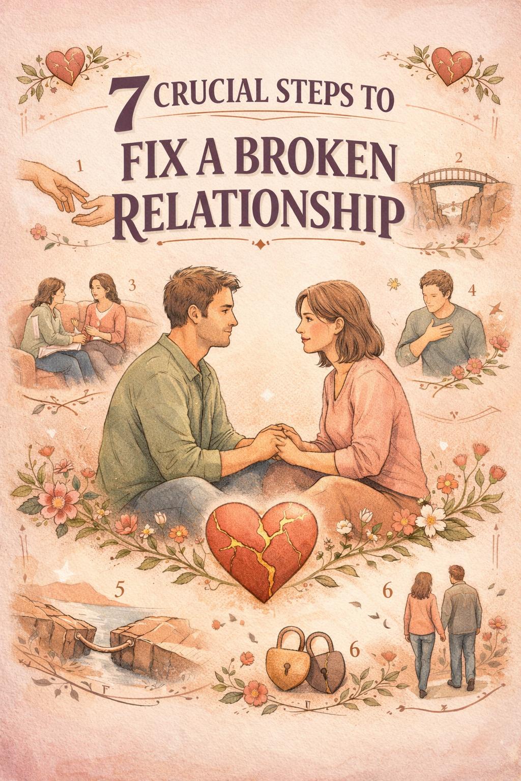 steps to fix a broken relationship | rebuilding trust and communication | healthy relationship repair strategies