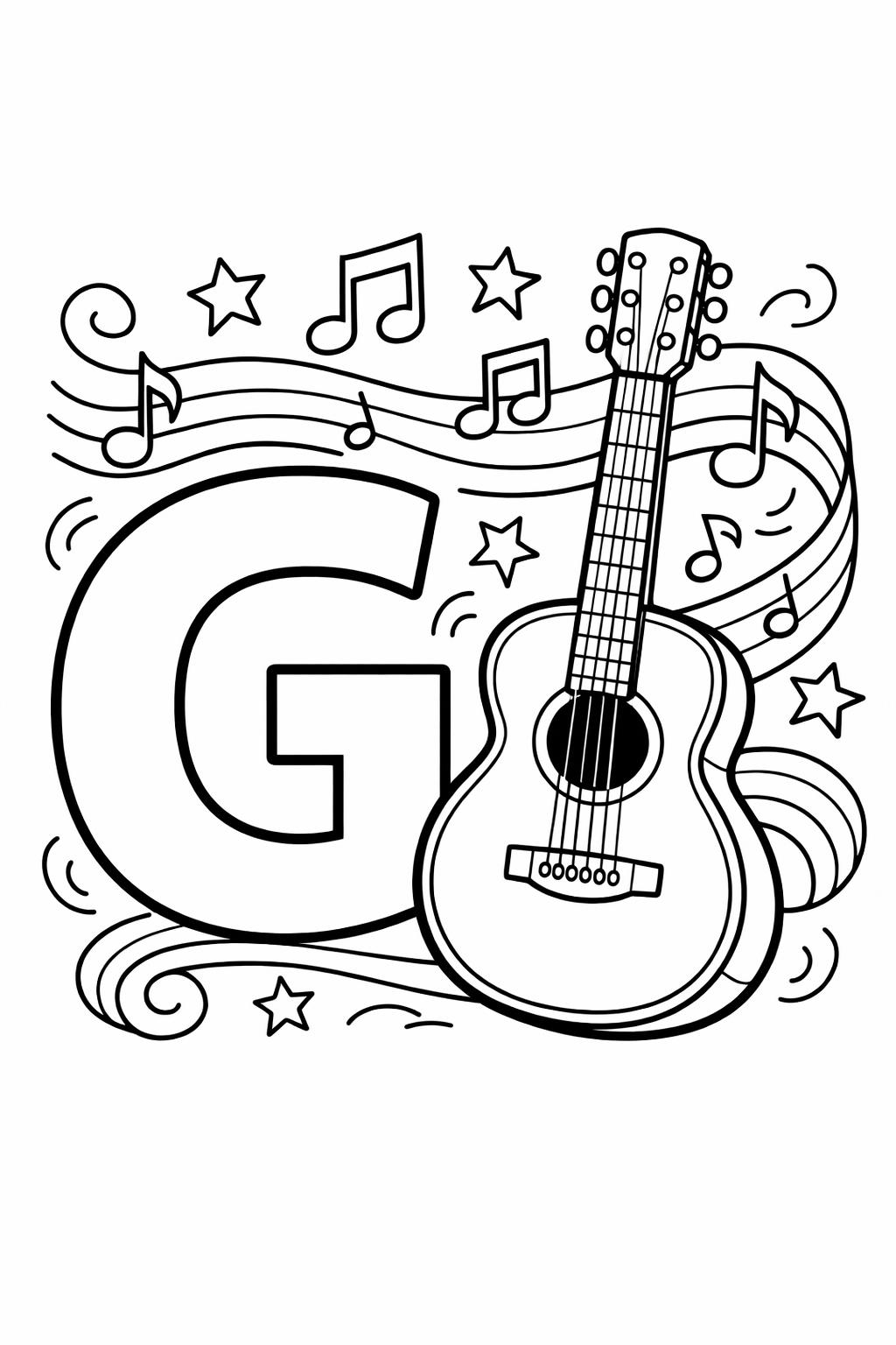 fun letter G worksheet | alphabet recognition activity | printable learning page