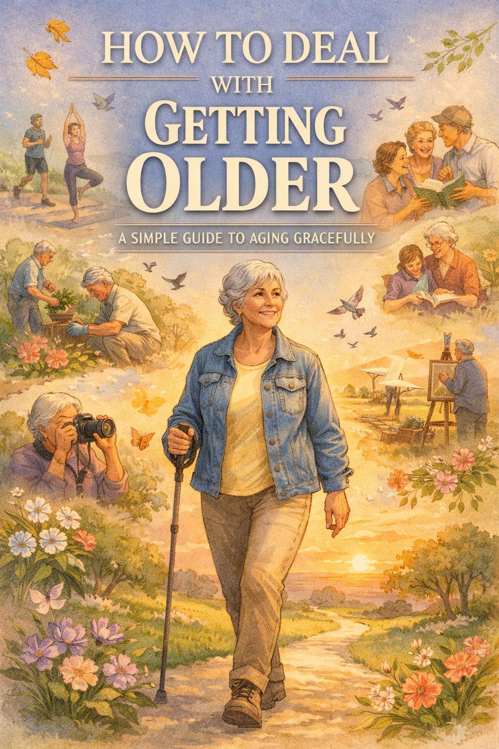 how to age gracefully | embracing getting older with confidence | healthy mindset for aging well