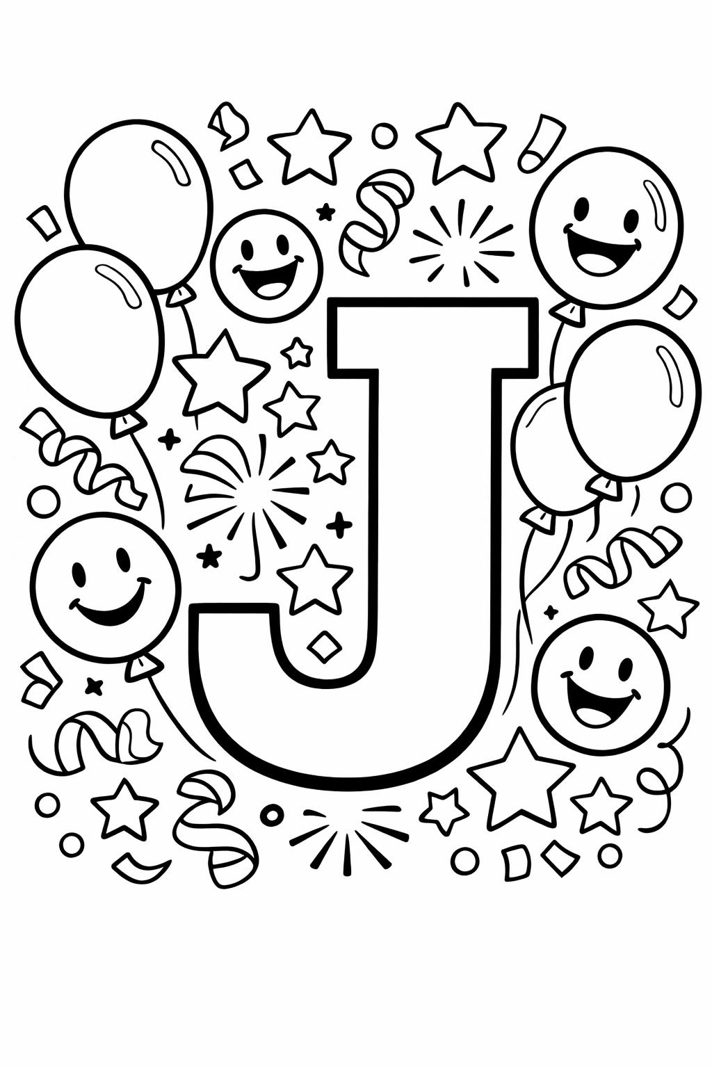 J is for jellybean coloring page | candy alphabet illustration | playful learning activity Select 88 more words to run Humanizer.