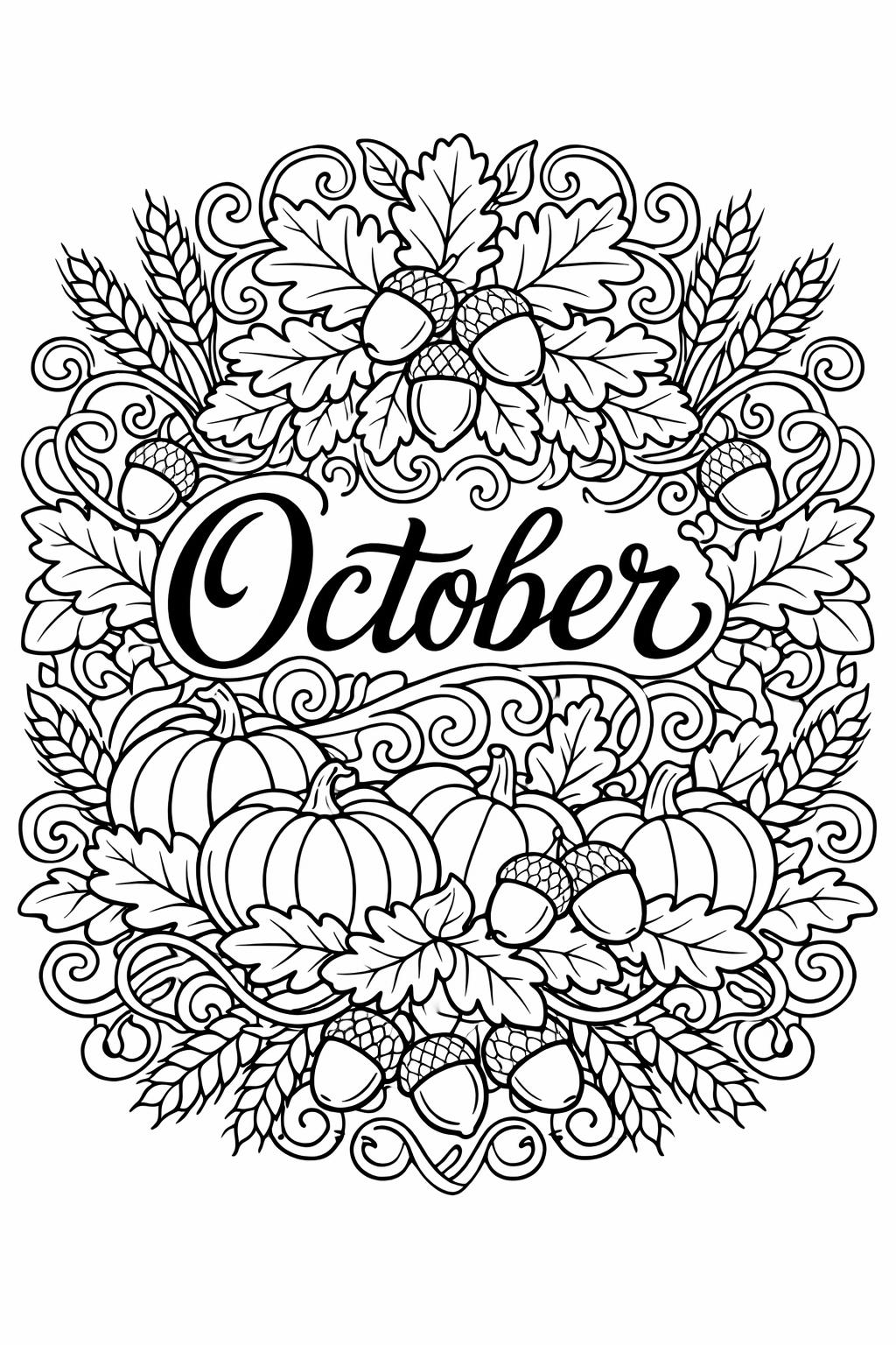 ghost coloring page | friendly spooky character | October coloring sheet