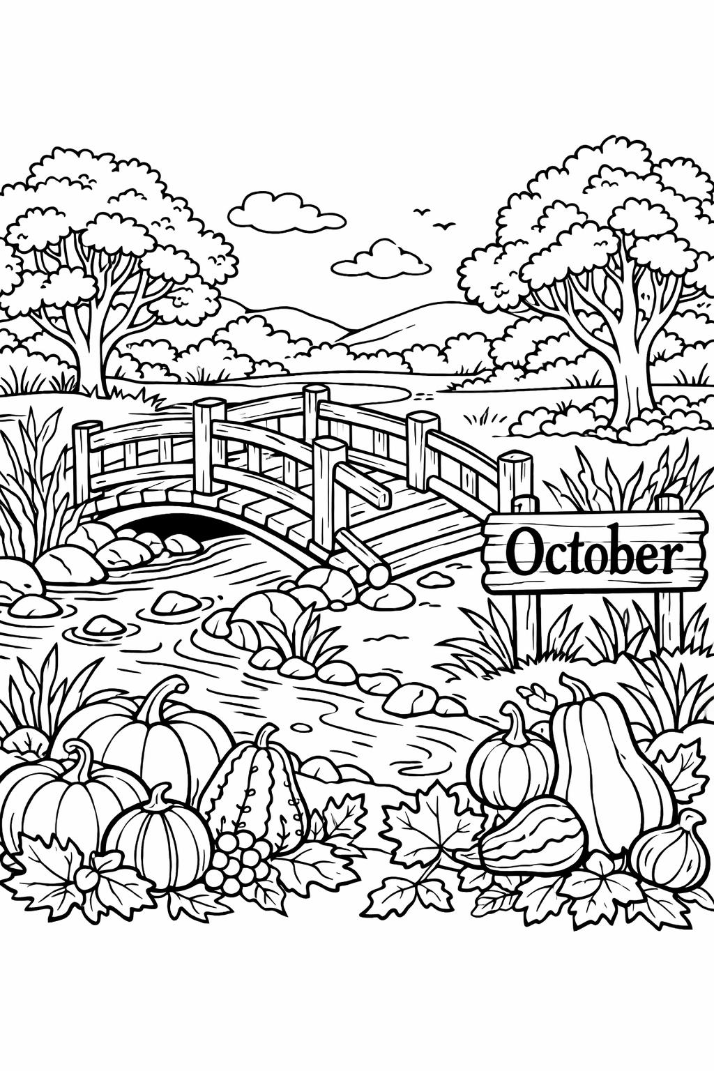 corn maze coloring page | harvest season activity | fun coloring sheet