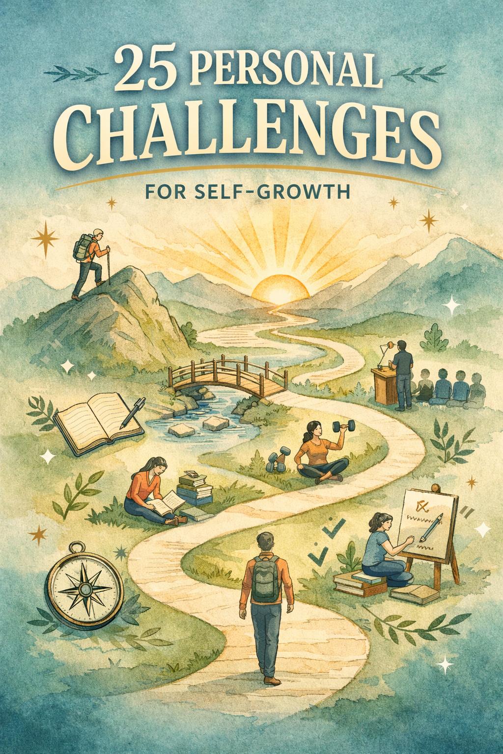 examples of personal challenges for self growth | building resilience and personal development | meaningful self improvement ideas