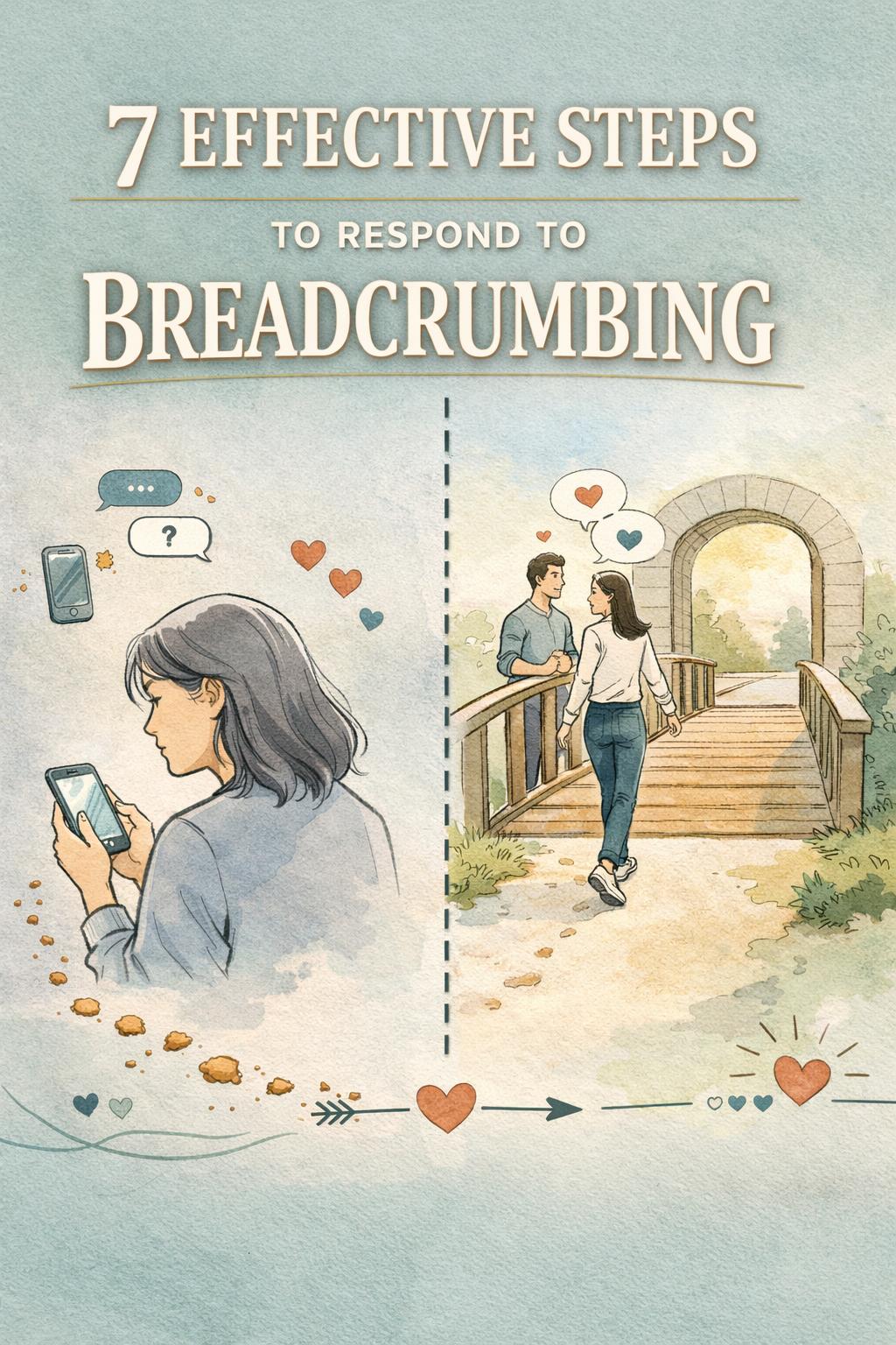 how to respond to breadcrumbing | breadcrumb meaning | breadcrumbing