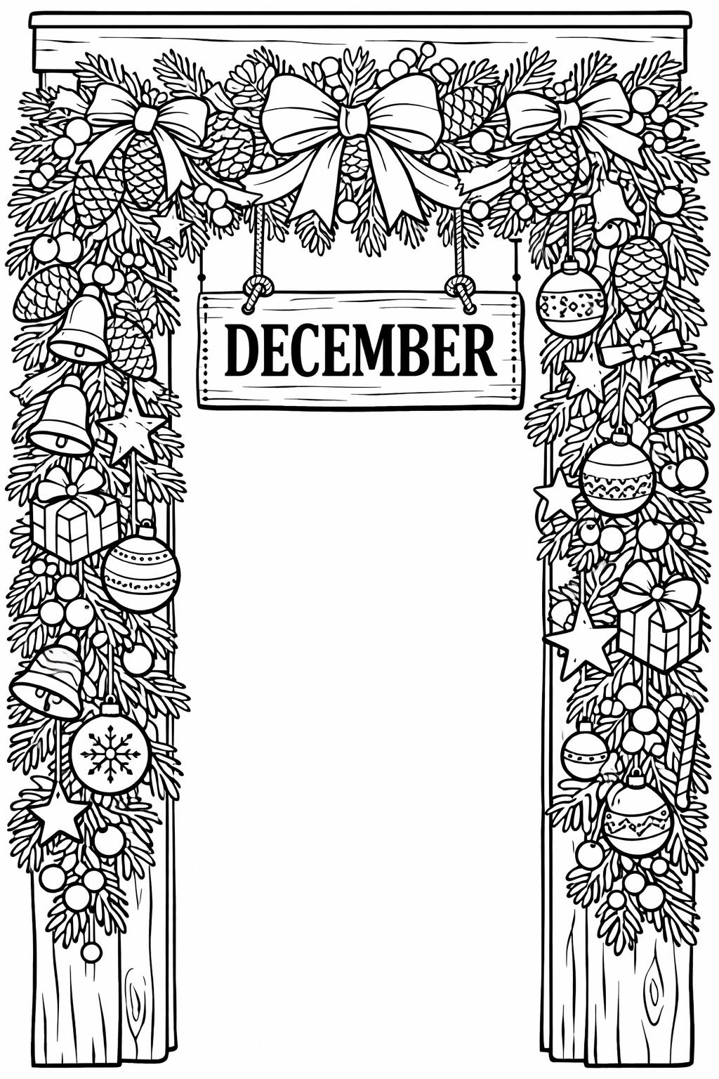hot cocoa coloring page | cozy winter drink | December coloring activity