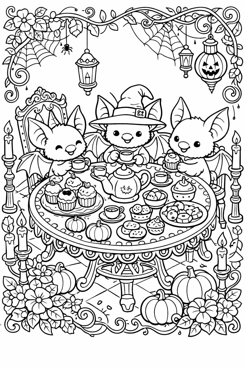 realistic bat coloring page | detailed flying mammal artwork | adult Halloween coloring sheet