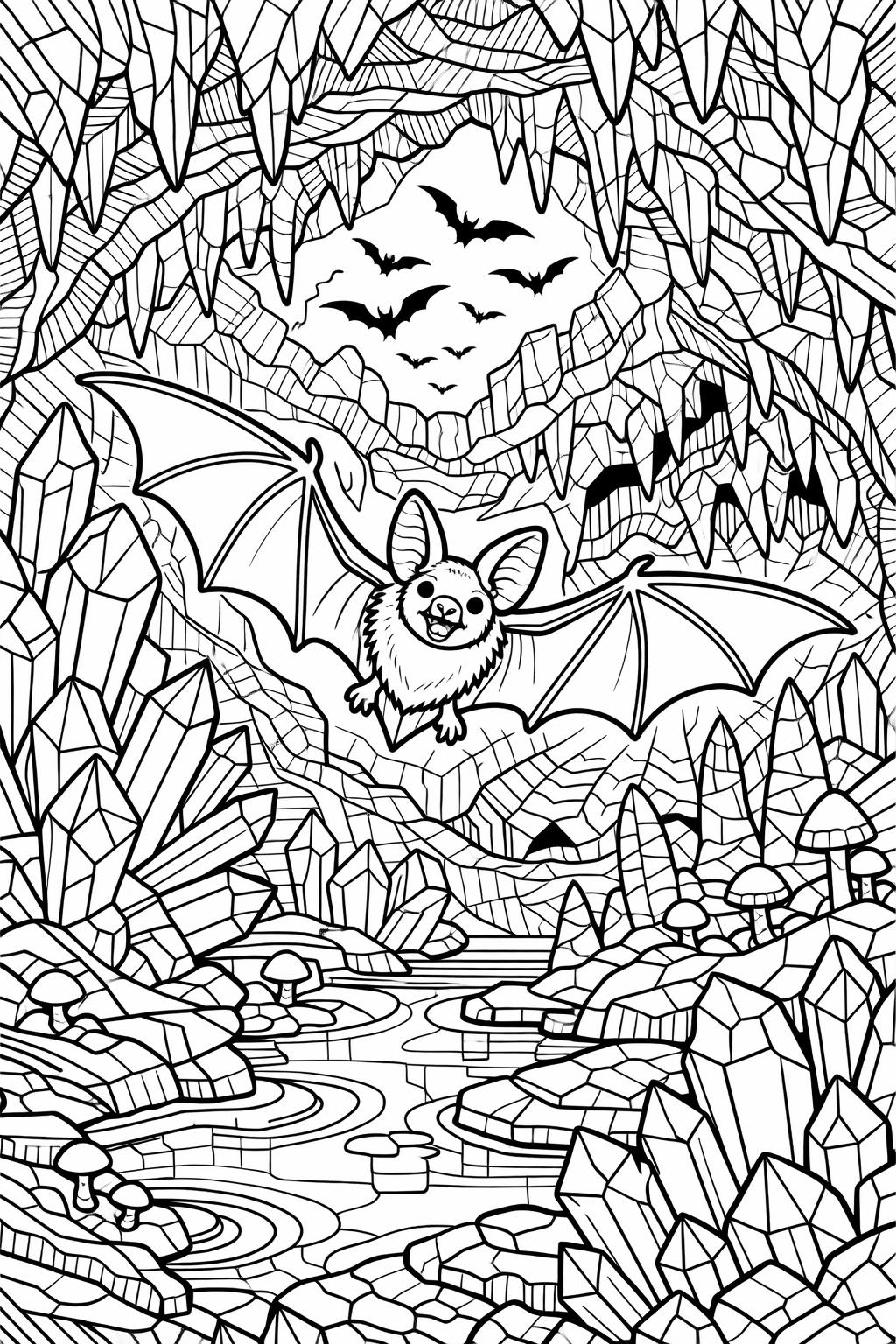 easy bat coloring page | simple Halloween outline | beginner-friendly printable activity