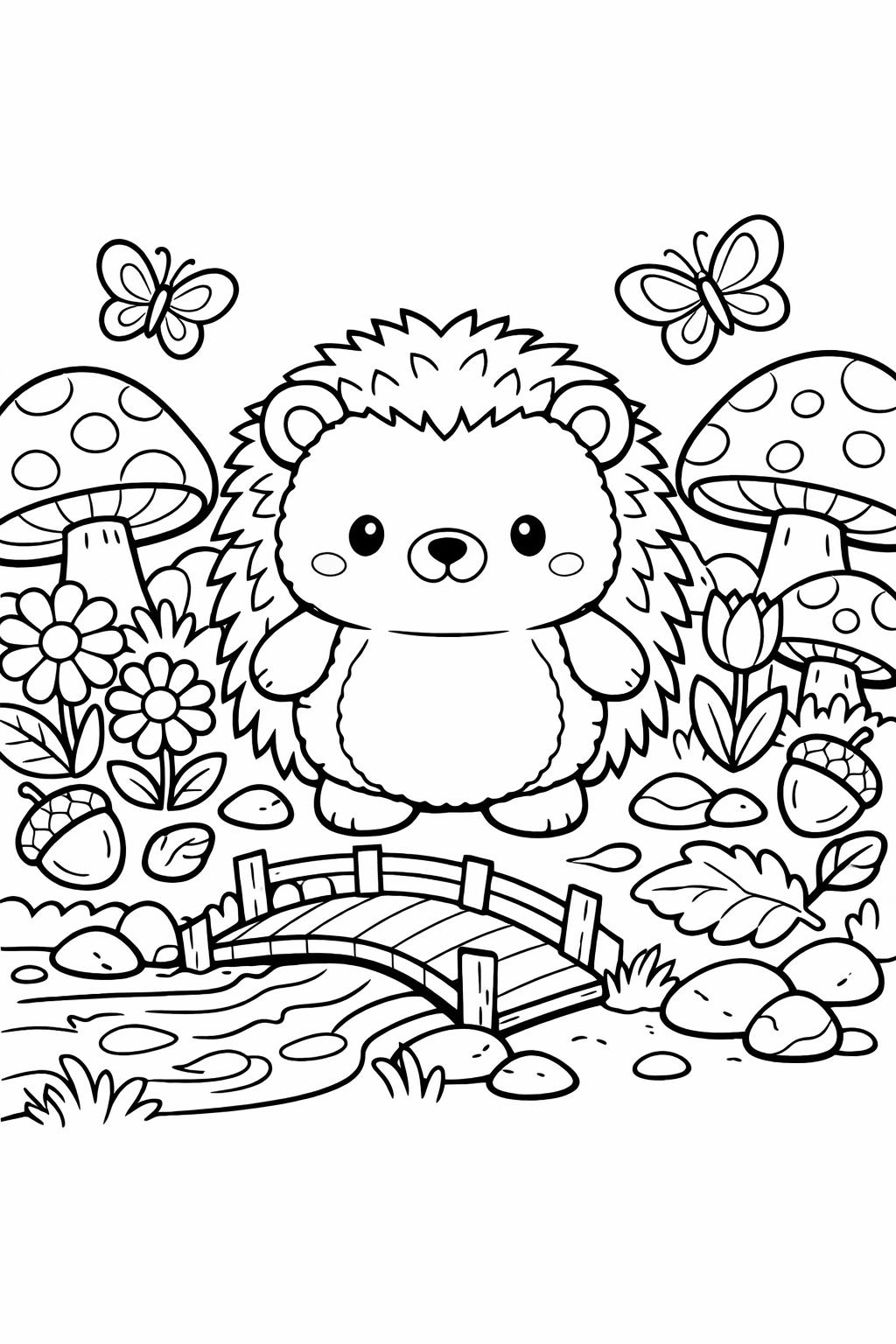 cute Squishmallow coloring page | kawaii plush design | printable kids activity
