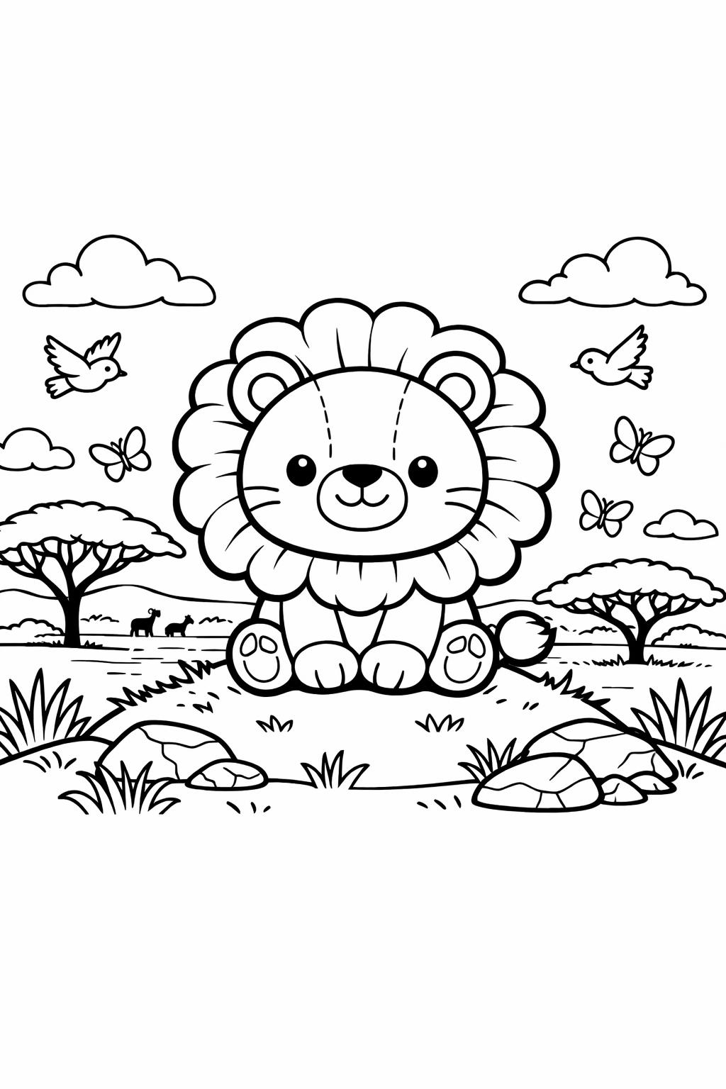 Squishmallow bunny coloring page | sweet cuddly character | printable kids sheet