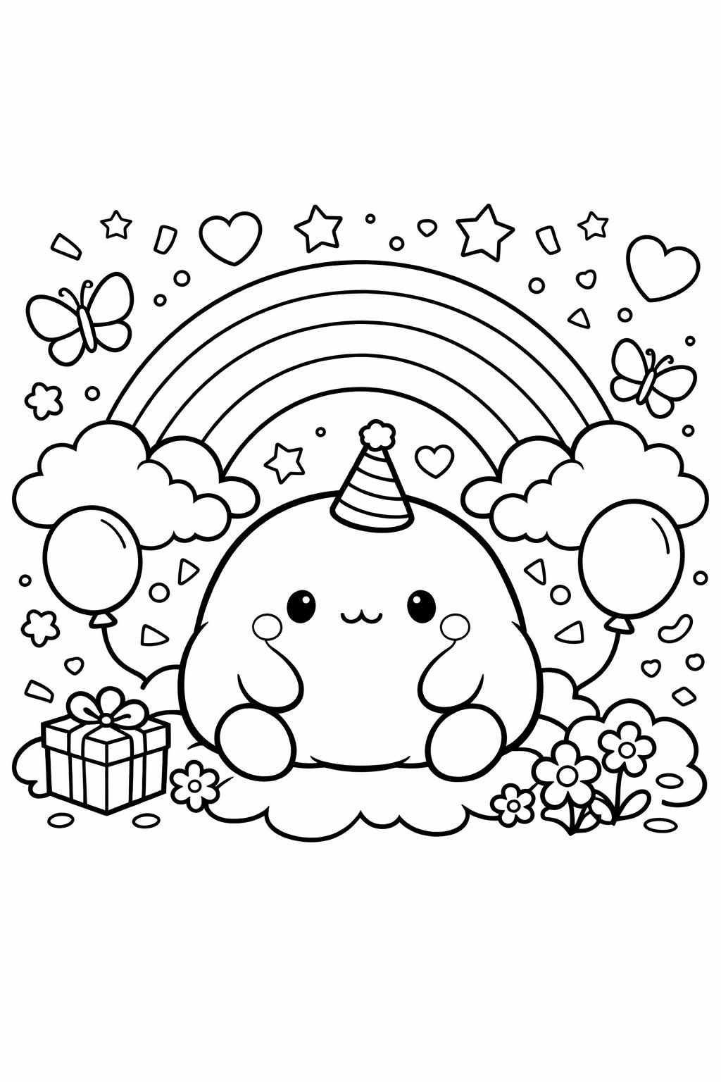 Squishmallow coloring pages | adorable plush toys | fun kids coloring activity