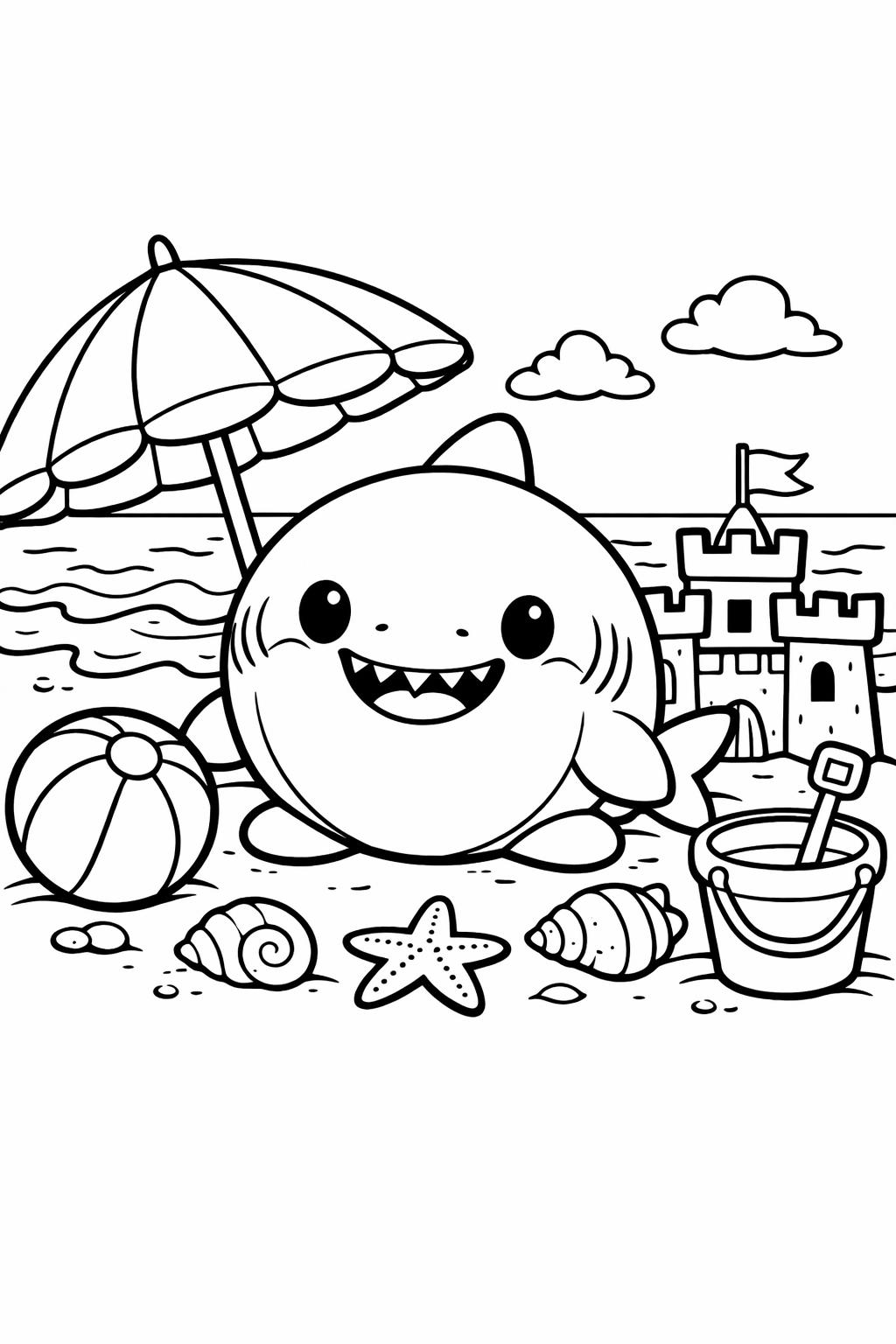 Squishmallow Christmas coloring page | cute holiday plush | kids printable activity