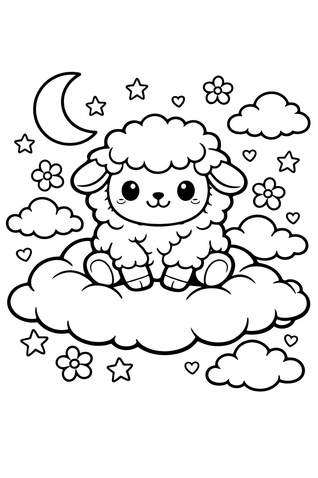 Squishmallow dog coloring page | cute plush puppy | kids coloring activity