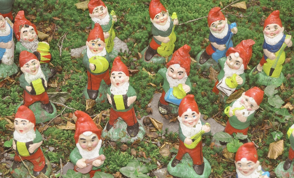 gnome coloring pages | whimsical fantasy characters | printable activity for kids and adults